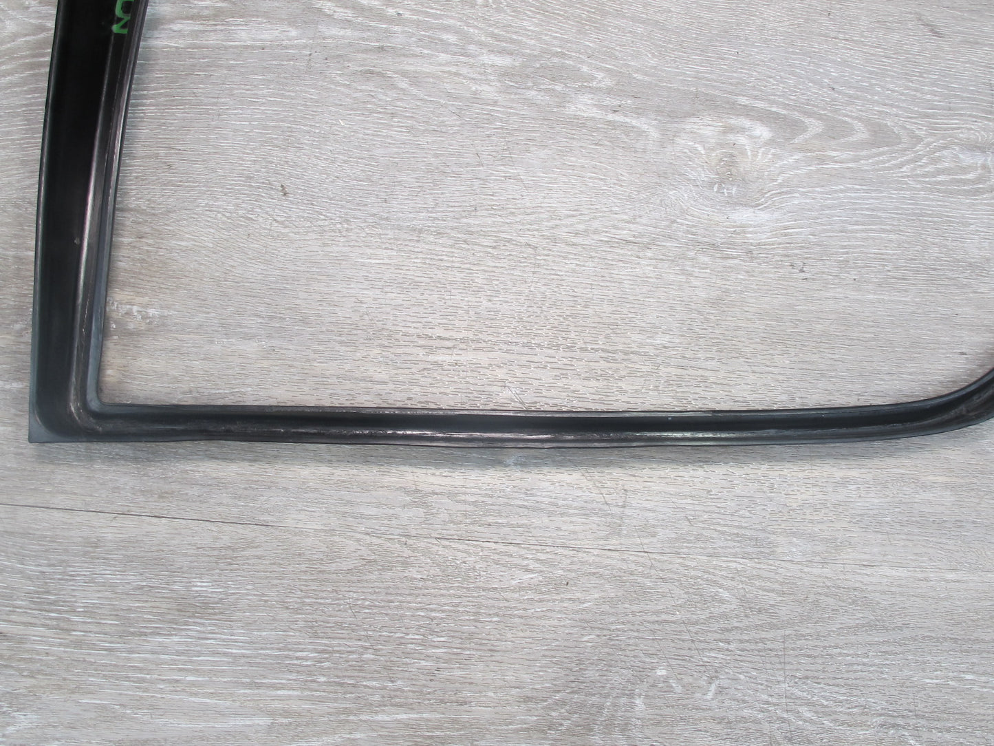 86-91 Mercedes W126 Front Left Door Window Surround Trim Panel Set OEM