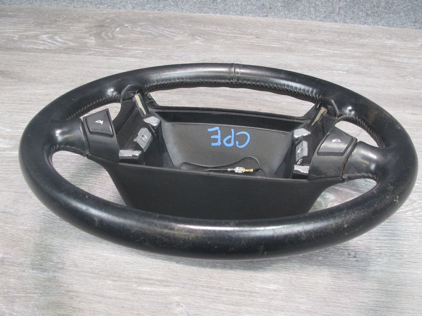 1987-1995 Porsche 928 S4 Leather 4 Spoke Steering Leather Black