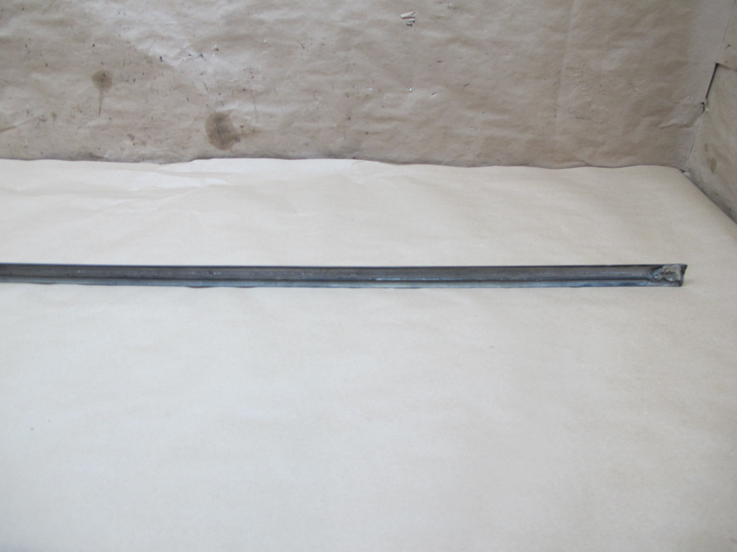 83-89 BMW E24 6-SERIES Right Side Door Sill Strip Exterior Moulding Chrome OEM