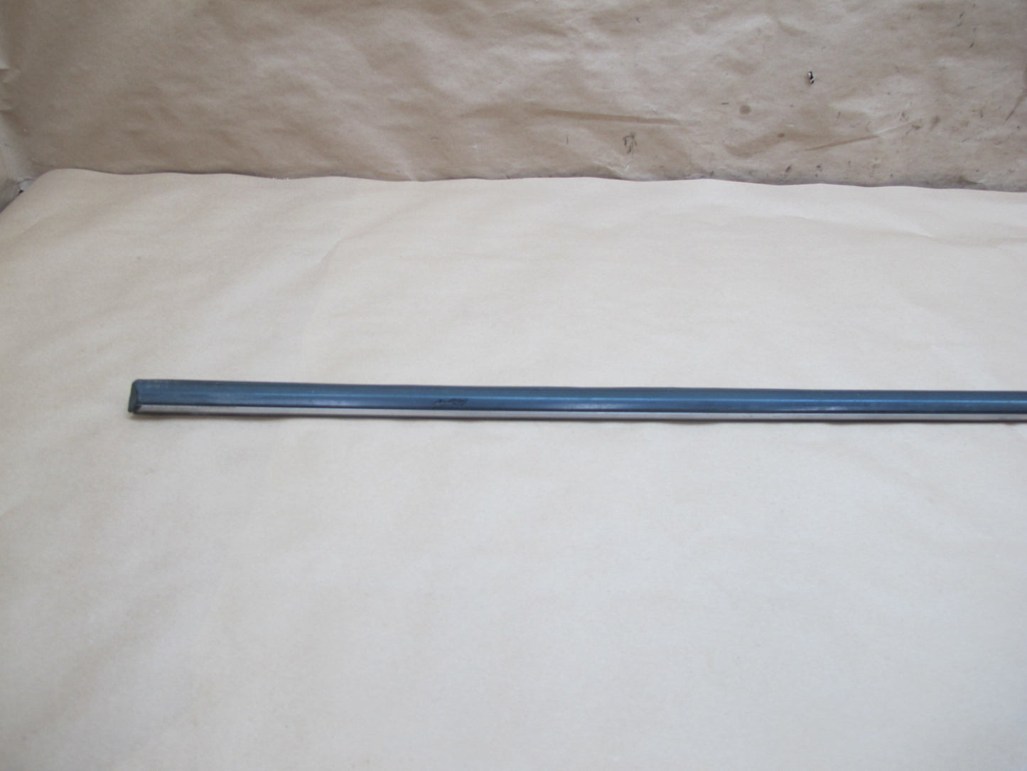 83-89 BMW E24 6-SERIES Right Side Door Sill Strip Exterior Moulding Chrome OEM