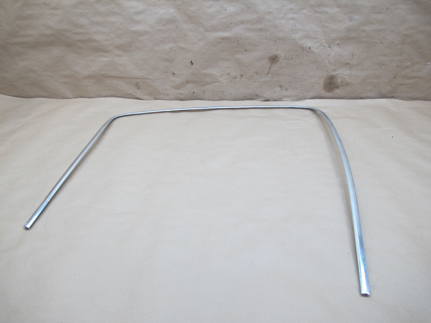 77-89 BMW E24 6-SERIES Set of 2 Windshield Left Right Chrome Molding Frame OEM