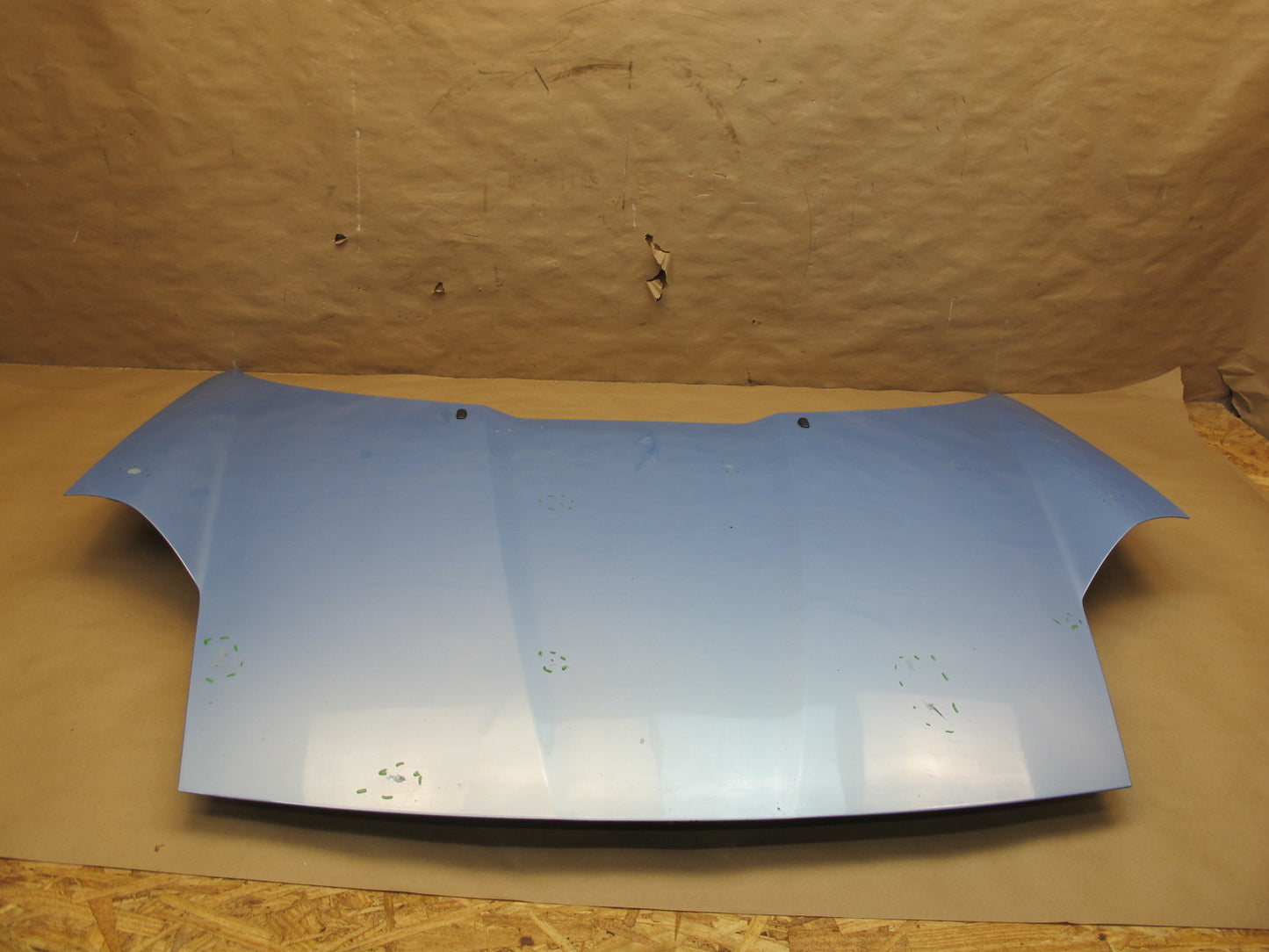 00-05 Toyota MR2 Spyder ZZW30L Front Hood Shell Panel Cover Blue PEM