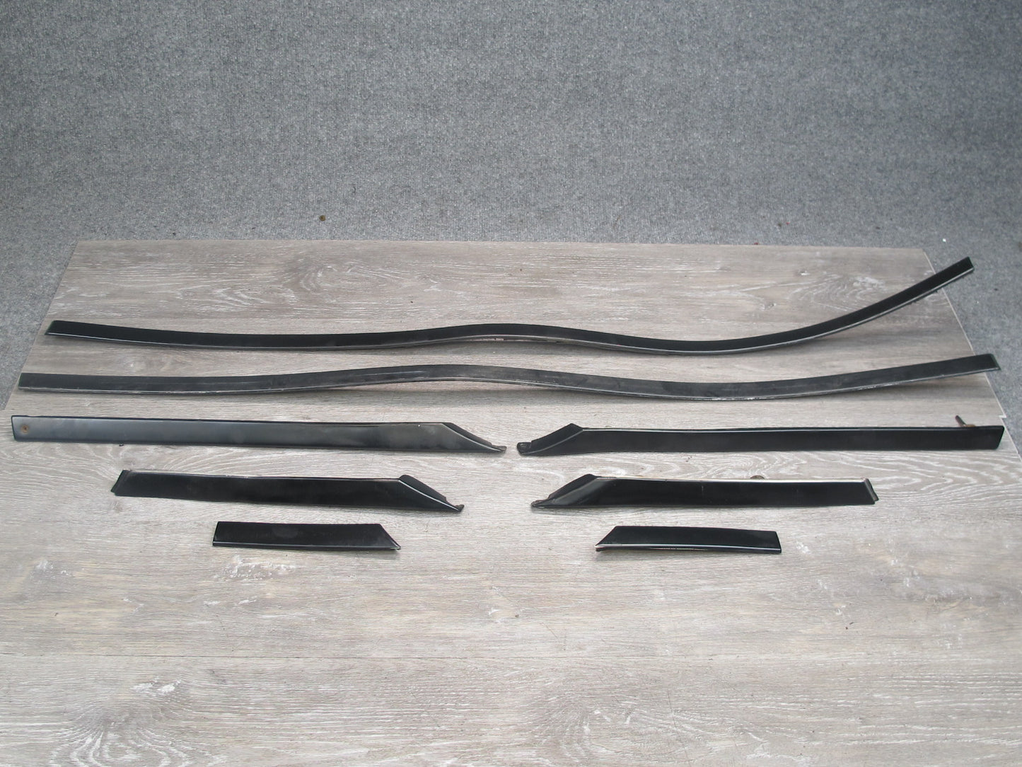 91-95 Toyota SW21L MR2 NON Turbo Fender Door Quarter Molding Trim Set OEM