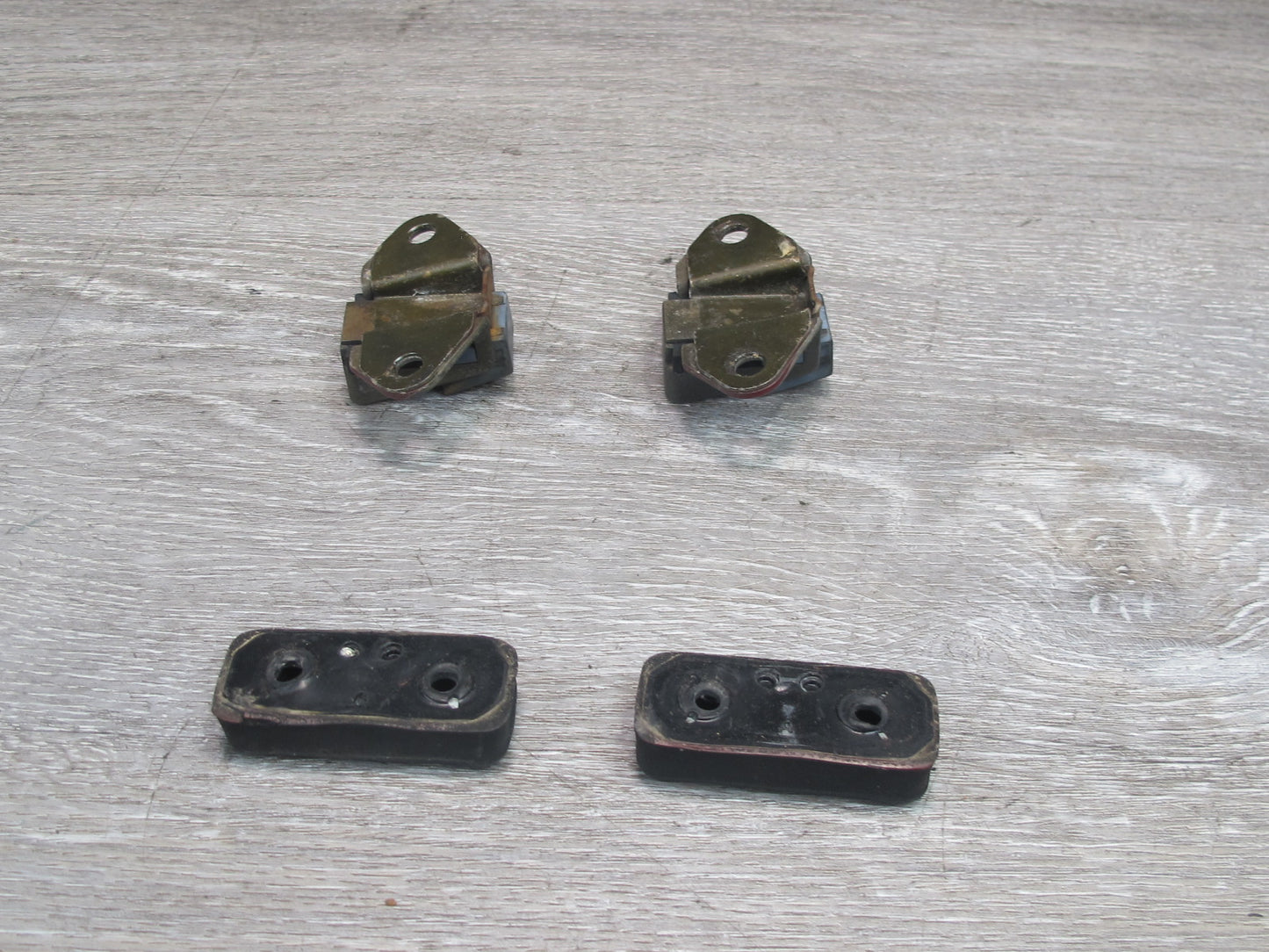 79-83 Datsun Nissan 280ZX S130 2+0 Set of 4 Trunk Hatch Lid Stopper OEM