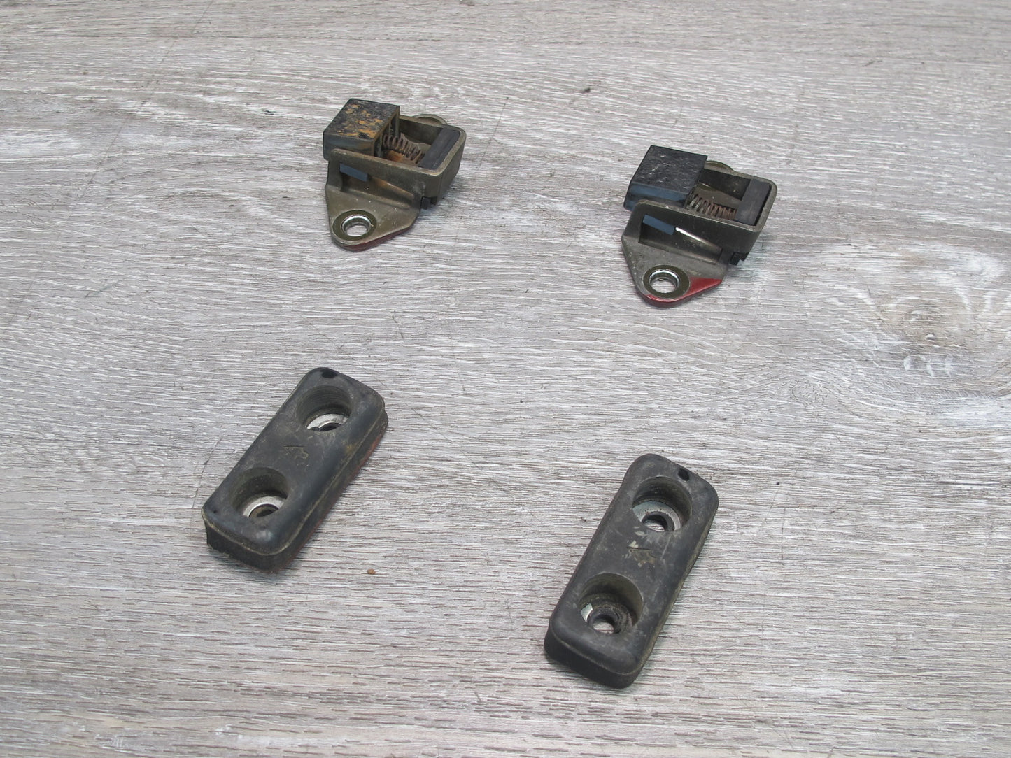 79-83 Datsun Nissan 280ZX S130 2+0 Set of 4 Trunk Hatch Lid Stopper OEM