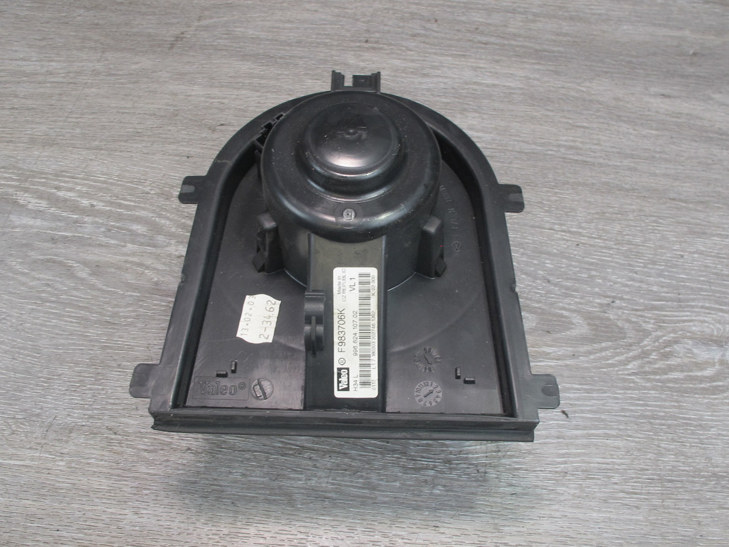 1997-2005 Porsche 911 996 A/C Heater Blower Motor Fan w Resistor