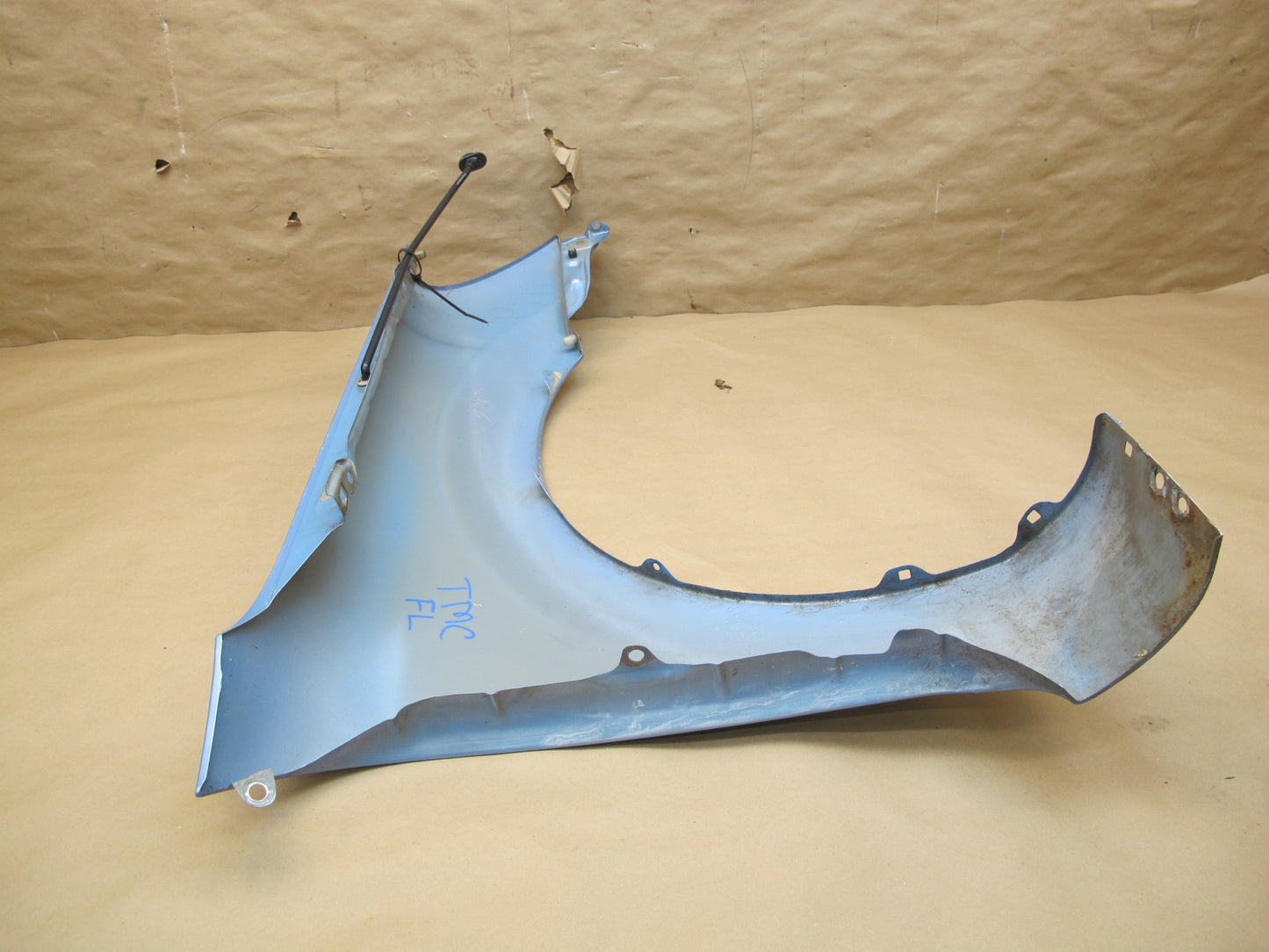 00-05 Toyota MR2 Spyder ZZW30L Front Left Fender Shell Panel Cover Blue OEM