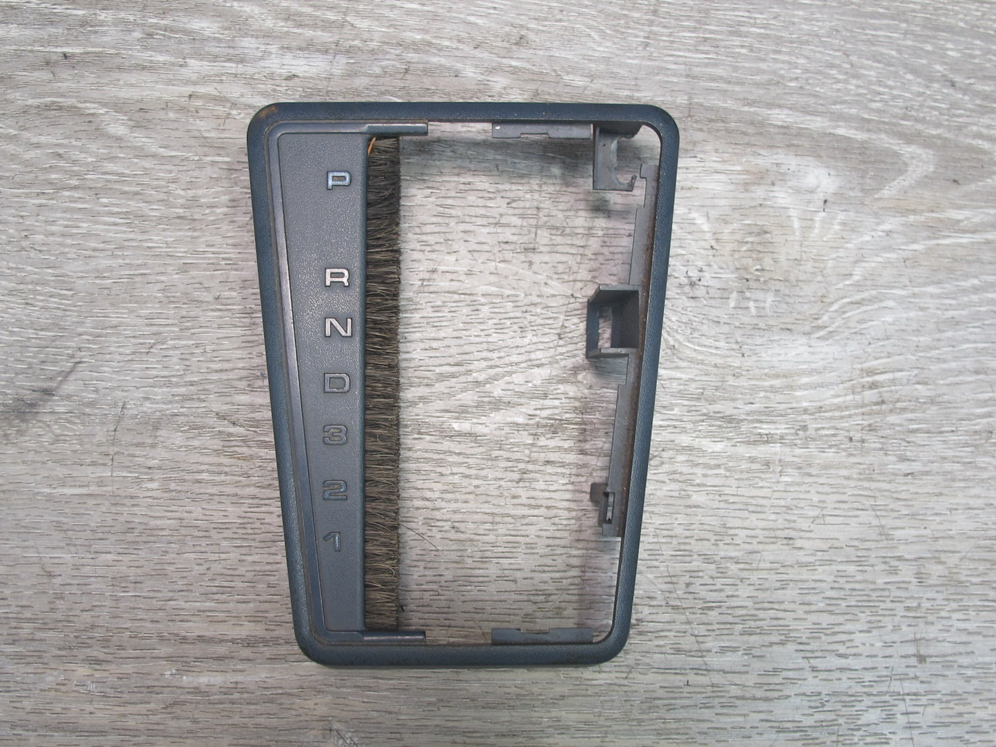83-87 BMW E24 6-SERIES A/T Transmission Shifter Surround Bezel Trim Panel OEM