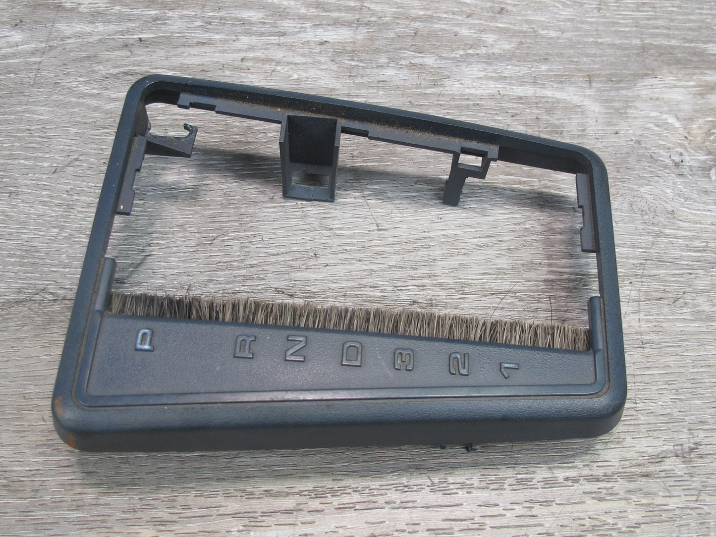 83-87 BMW E24 6-SERIES A/T Transmission Shifter Surround Bezel Trim Panel OEM
