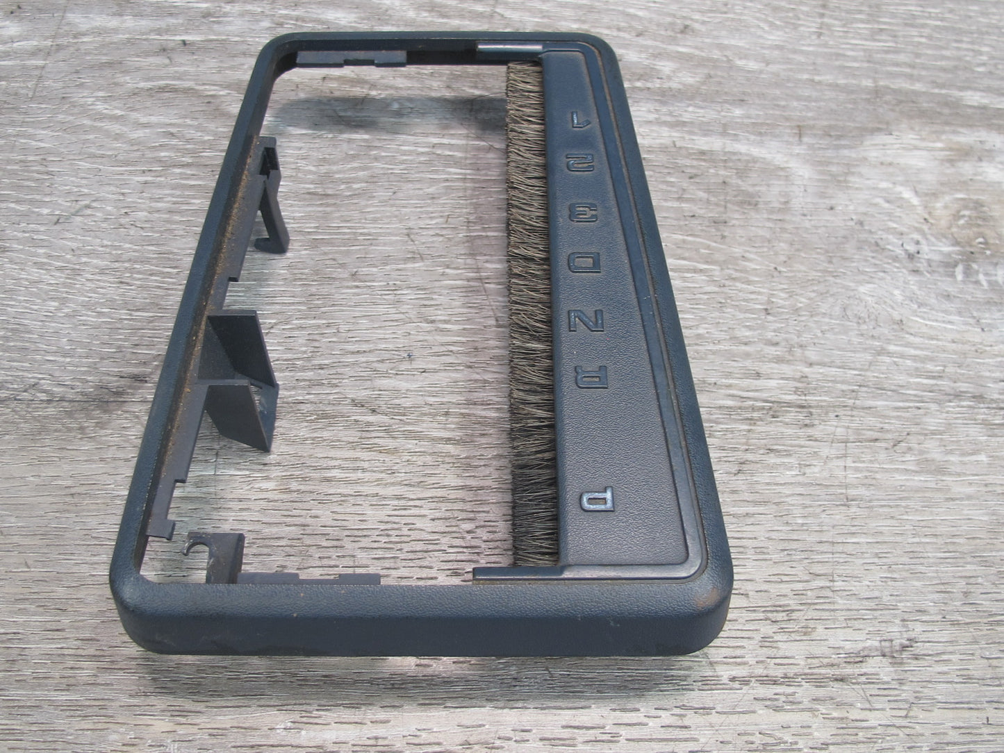 83-87 BMW E24 6-SERIES A/T Transmission Shifter Surround Bezel Trim Panel OEM