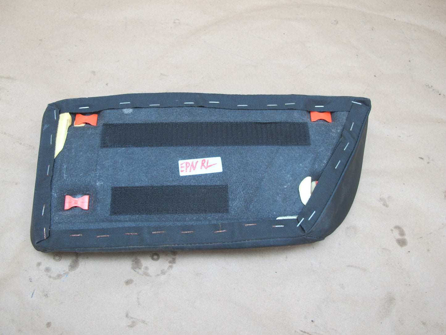 2002-2005 Porsche 911 996 Convertible Rear Left Side Seat Back Black