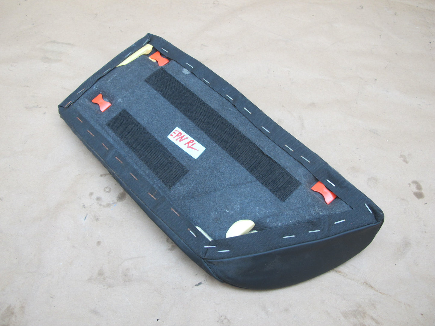 2002-2005 Porsche 911 996 Convertible Rear Left Side Seat Back Black