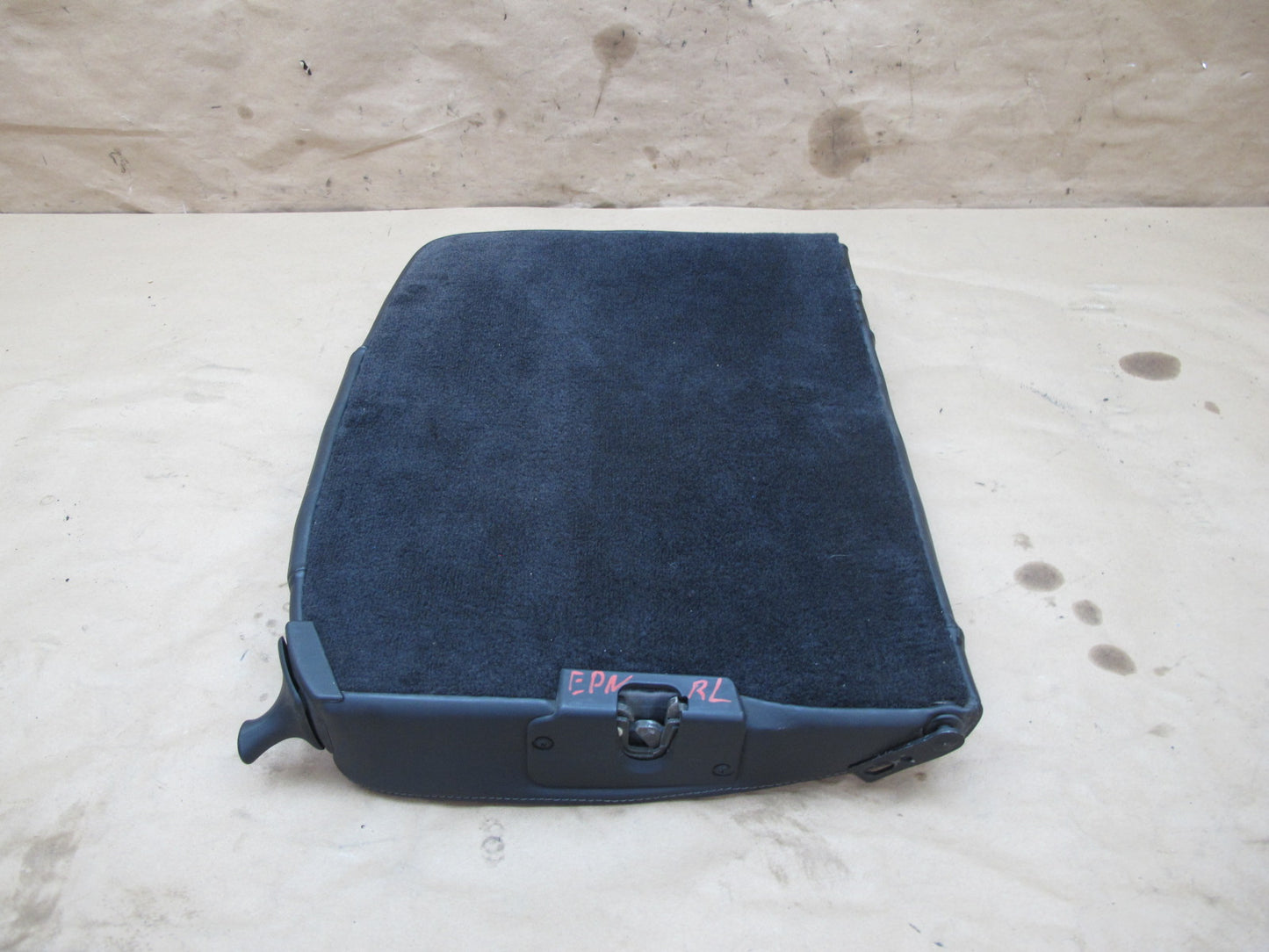 2002-2005 Porsche 911 996 Convertible Rear Left Side Upper Seat Cushion Black