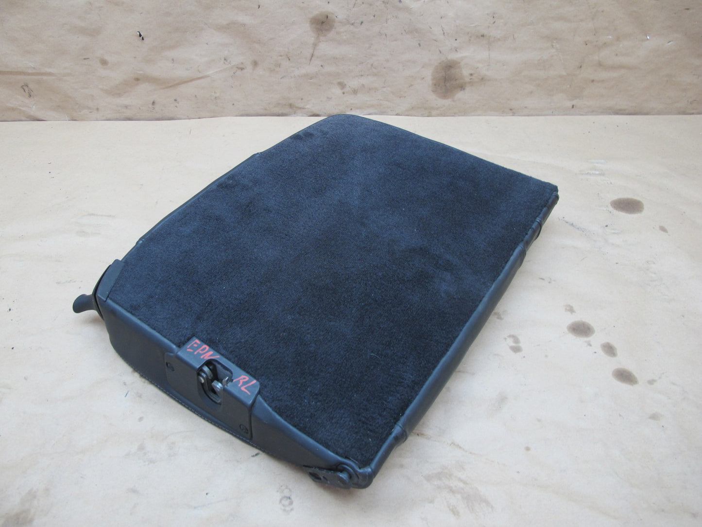 2002-2005 Porsche 911 996 Convertible Rear Left Side Upper Seat Cushion Black