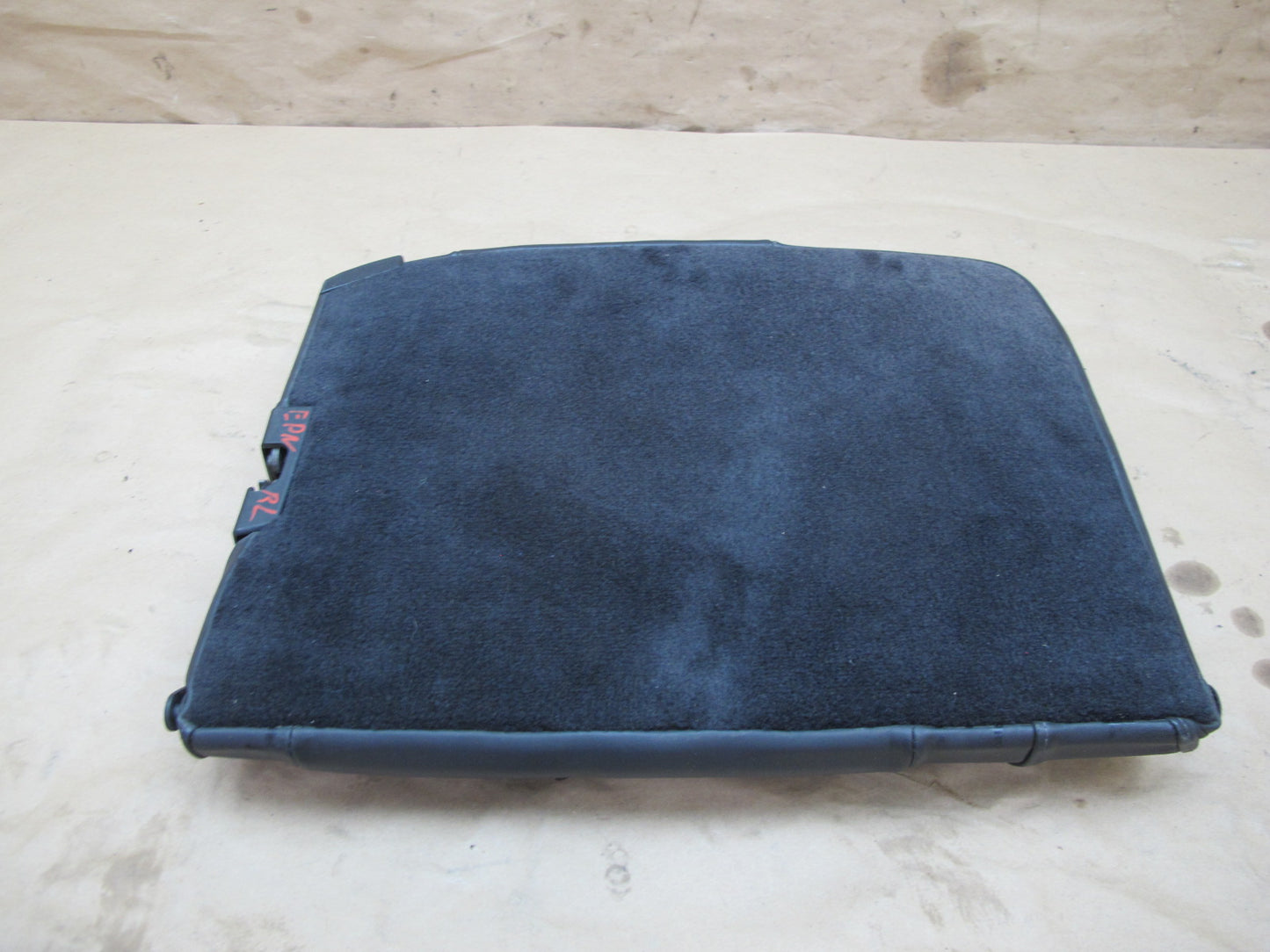 2002-2005 Porsche 911 996 Convertible Rear Left Side Upper Seat Cushion Black