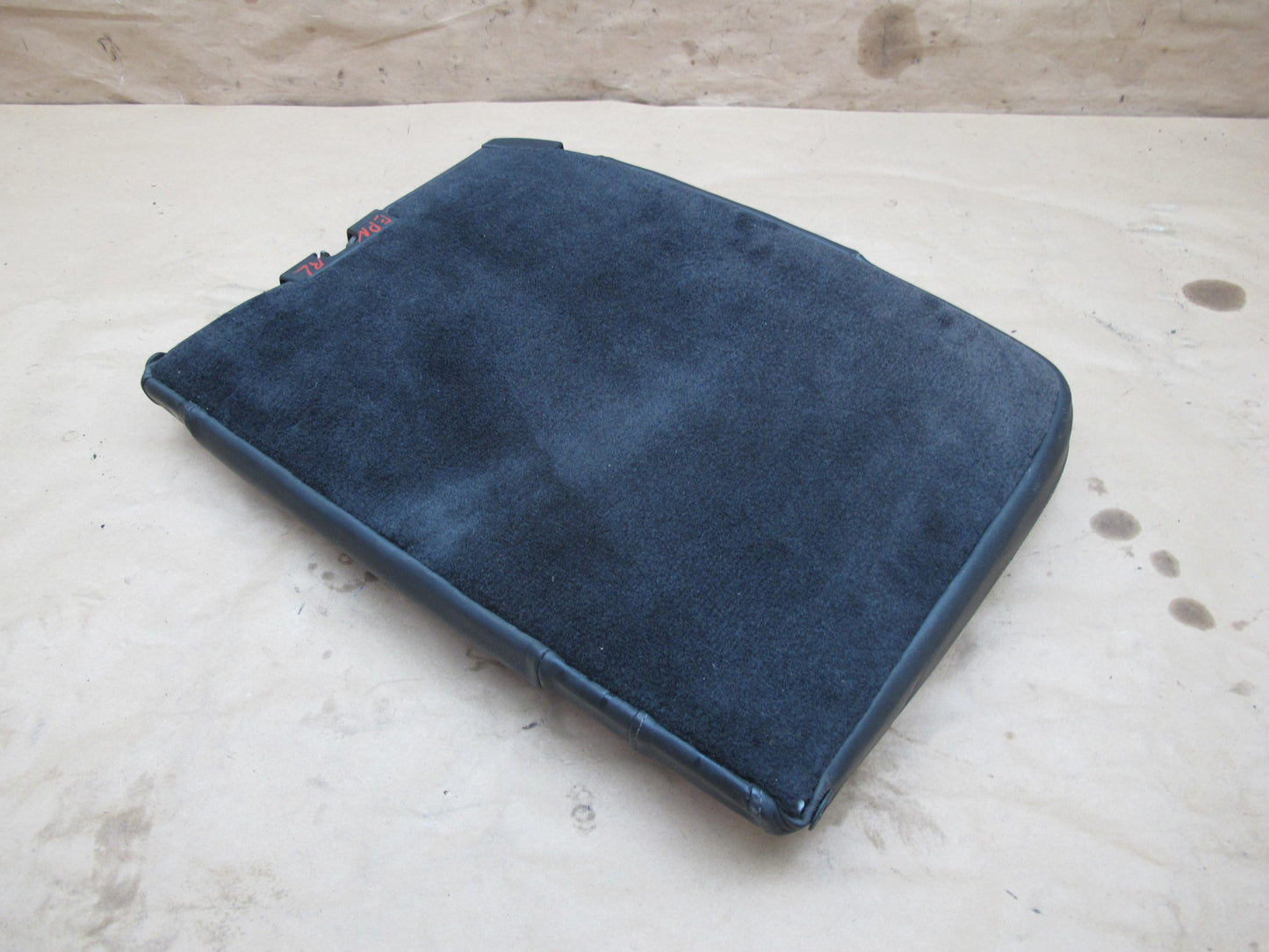 2002-2005 Porsche 911 996 Convertible Rear Left Side Upper Seat Cushion Black