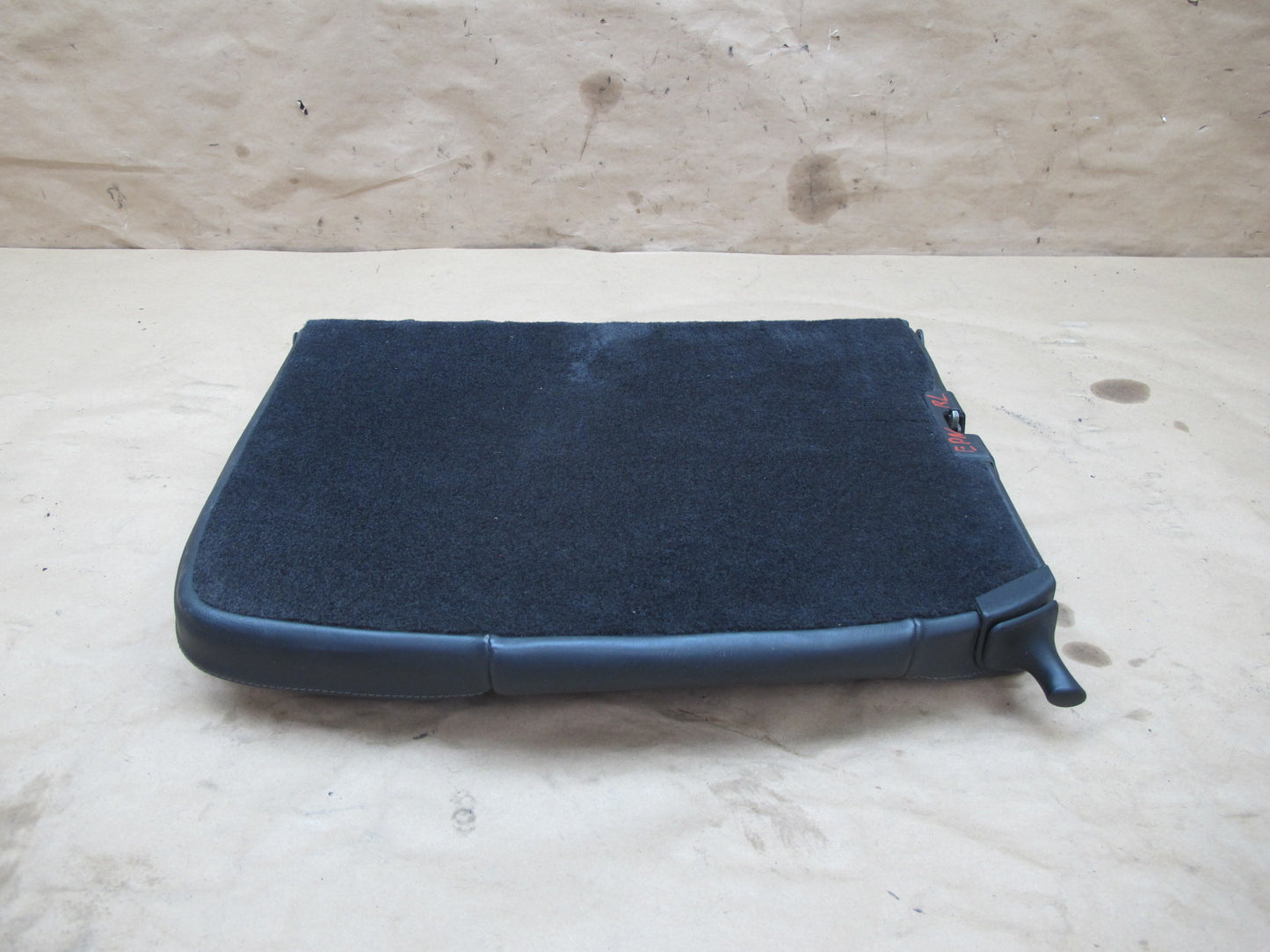 2002-2005 Porsche 911 996 Convertible Rear Left Side Upper Seat Cushion Black