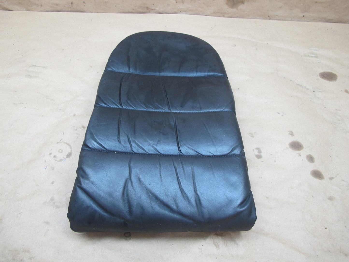 1999-2005 Porsche 911 996 Front Left Side Upper Seat Backrest Cushion Black