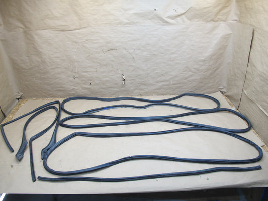 92-96 Lexus SC300 SC400 Underhood Trunk Door Weatherstrip Rubber Seal Set OEM