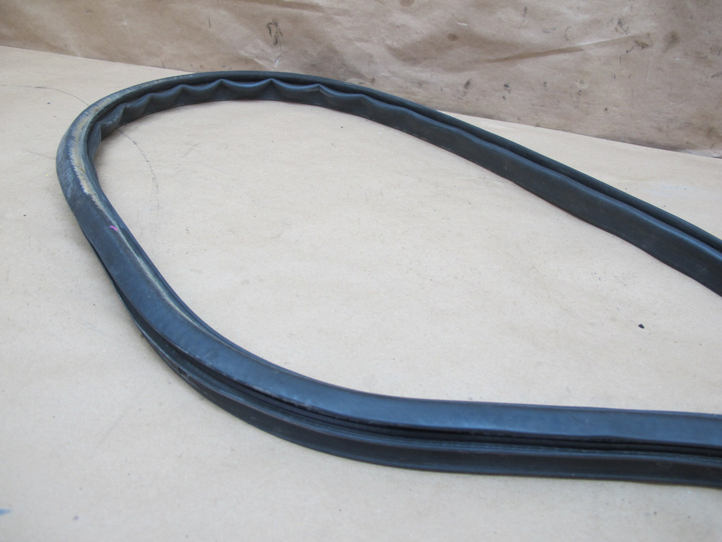 92-96 Lexus SC300 SC400 Underhood Trunk Door Weatherstrip Rubber Seal Set OEM
