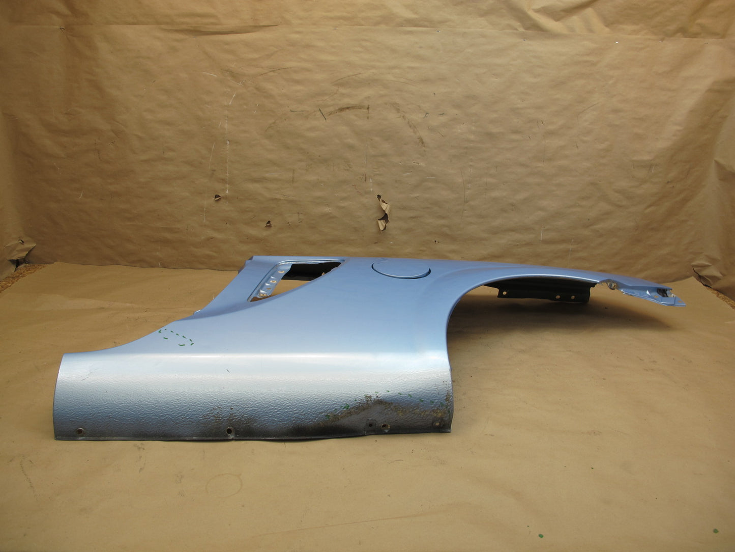 00-05 Toyota MR2 Spyder ZZW30L Rear Left Quarter Panel Shell Cover Blue OEM