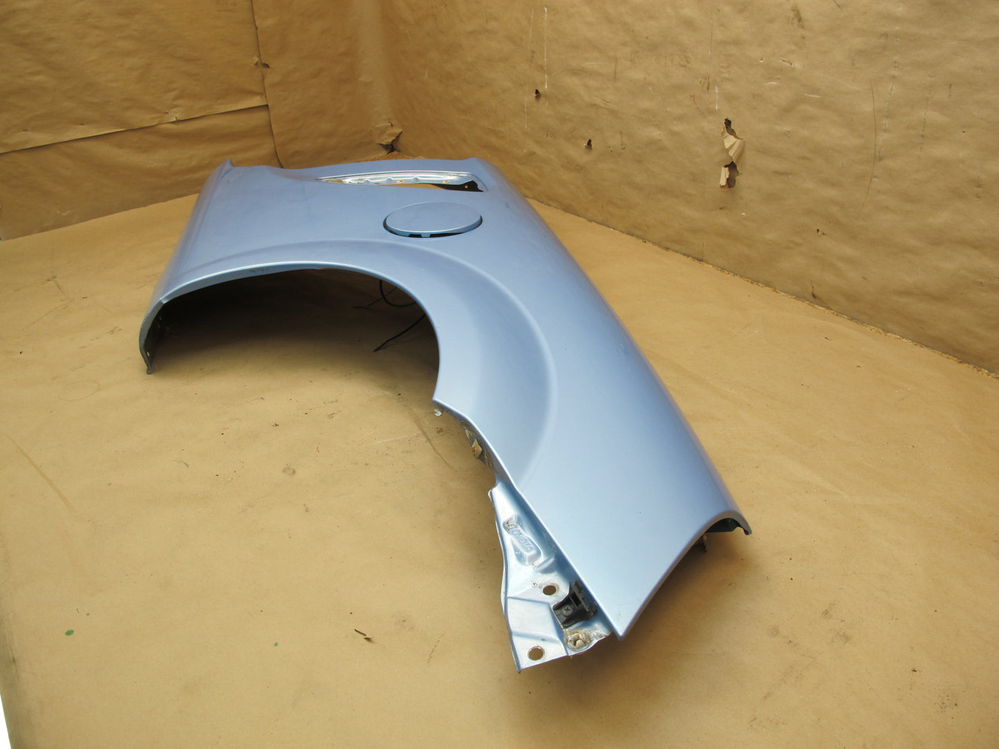 00-05 Toyota MR2 Spyder ZZW30L Rear Left Quarter Panel Shell Cover Blue OEM