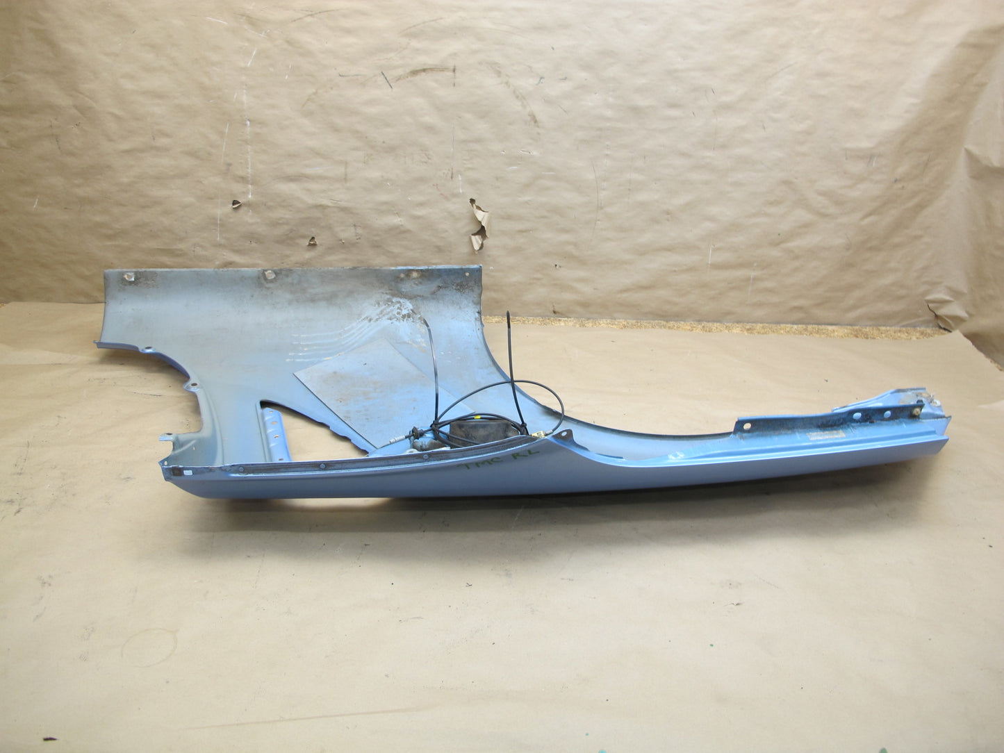 00-05 Toyota MR2 Spyder ZZW30L Rear Left Quarter Panel Shell Cover Blue OEM