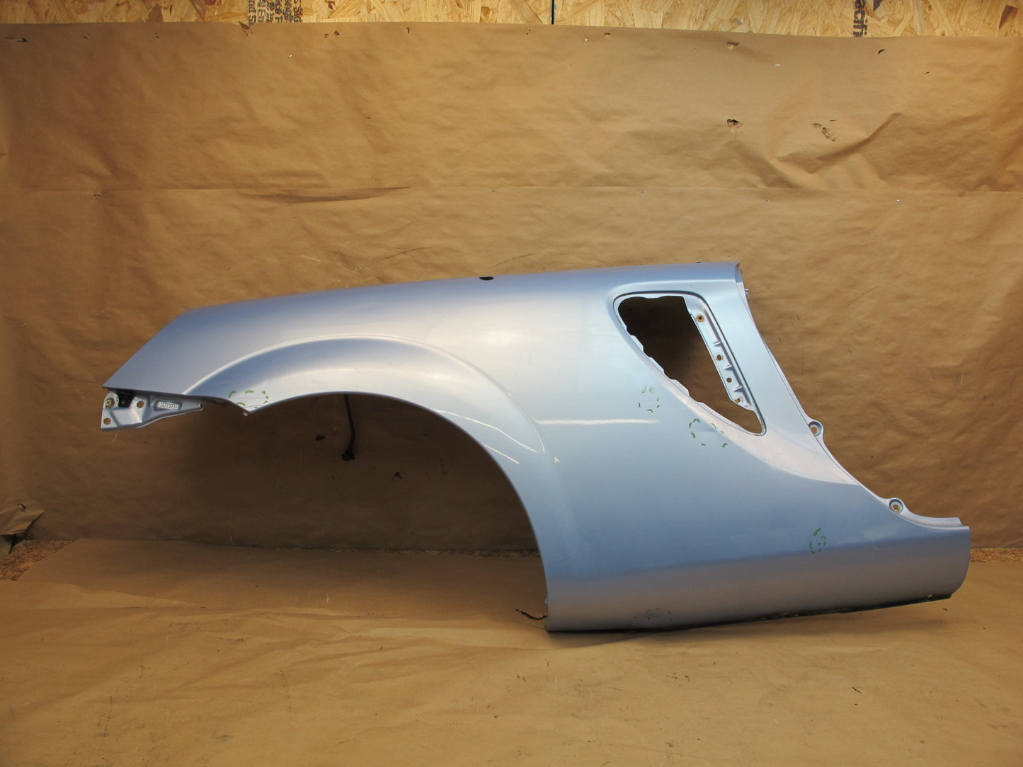 00-05 Toyota MR2 Spyder ZZW30L Rear Right Quarter Panel Shell Cover Blue OEM