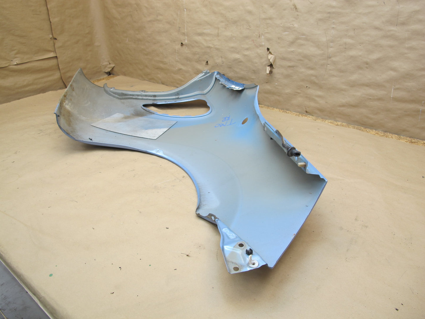 00-05 Toyota MR2 Spyder ZZW30L Rear Right Quarter Panel Shell Cover Blue OEM