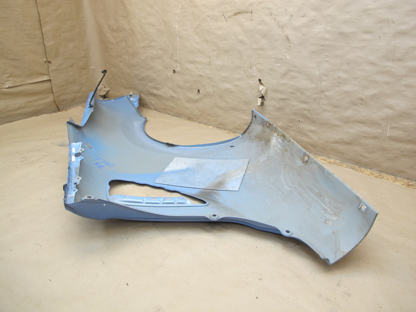 00-05 Toyota MR2 Spyder ZZW30L Rear Right Quarter Panel Shell Cover Blue OEM