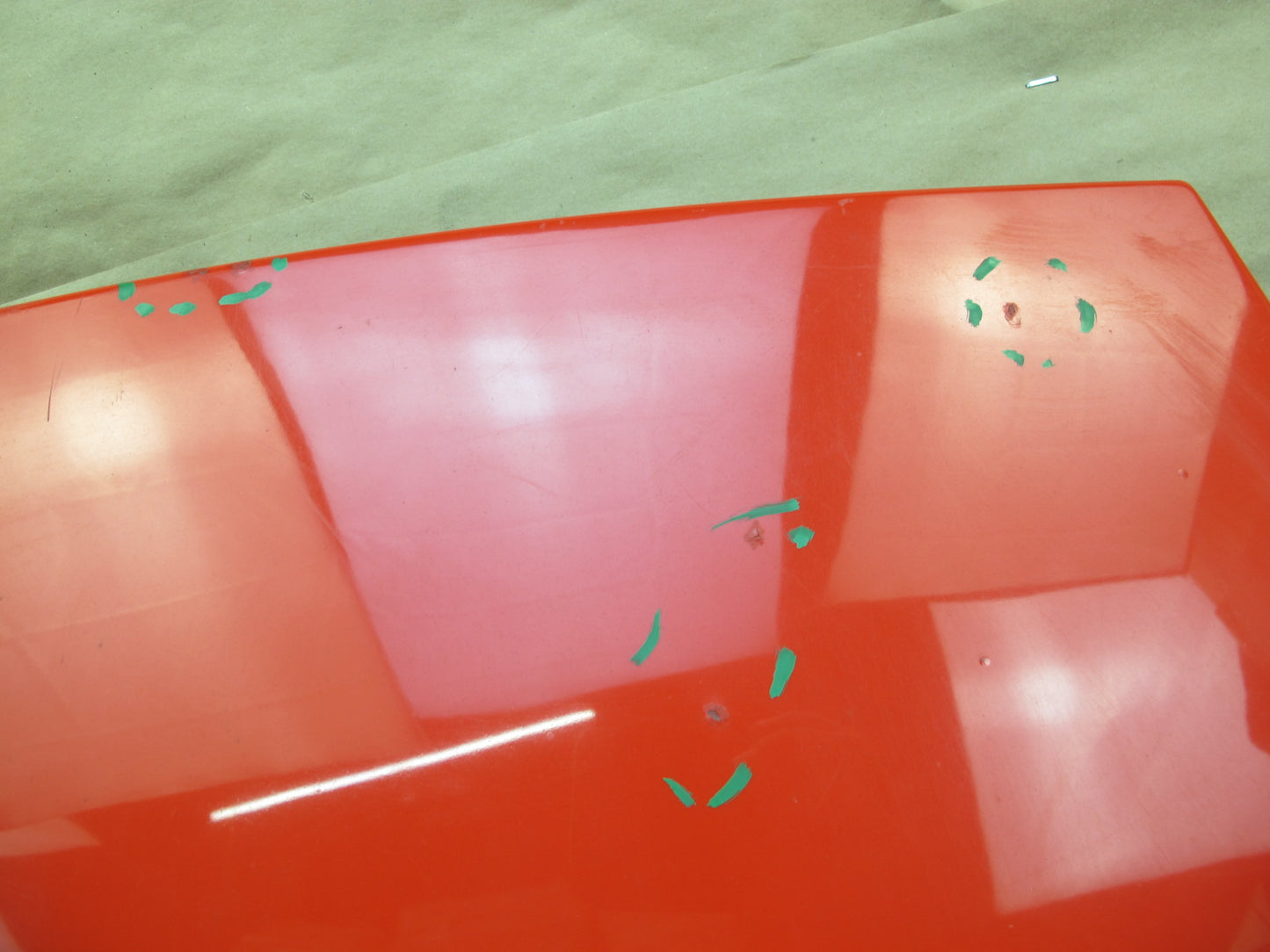 1984-1995 Porsche 928 S4 Front Hood Bonnet Shell Panel Cover RED