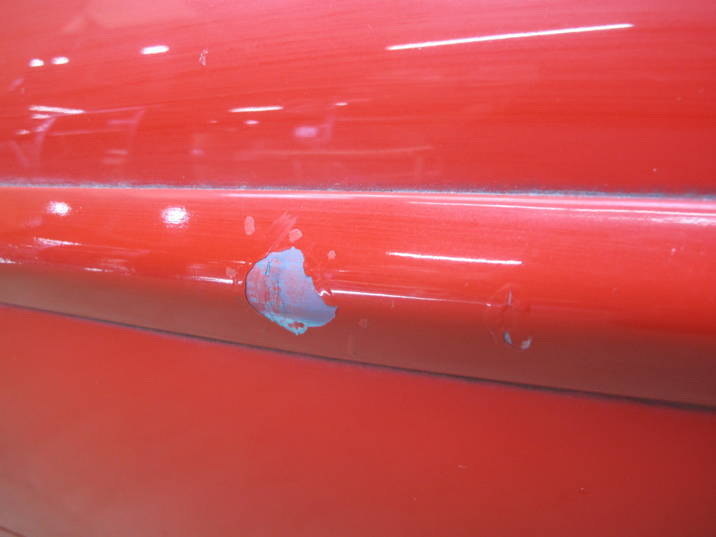 1984-1991 Porsche 928 S4 Right Passenger Side Door Shell Panel RED