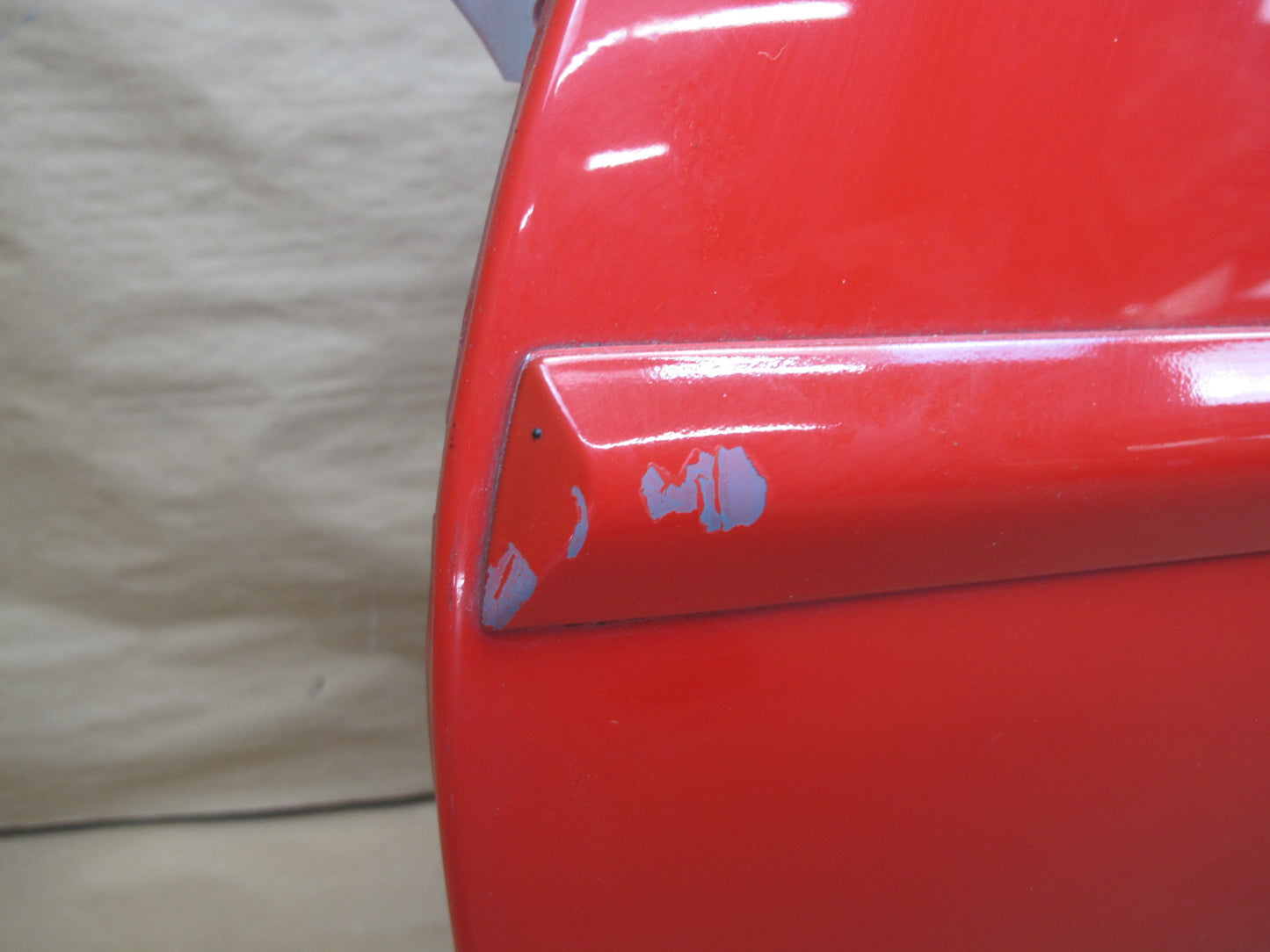 1984-1991 Porsche 928 S4 Left Driver Side Door Shell Panel RED