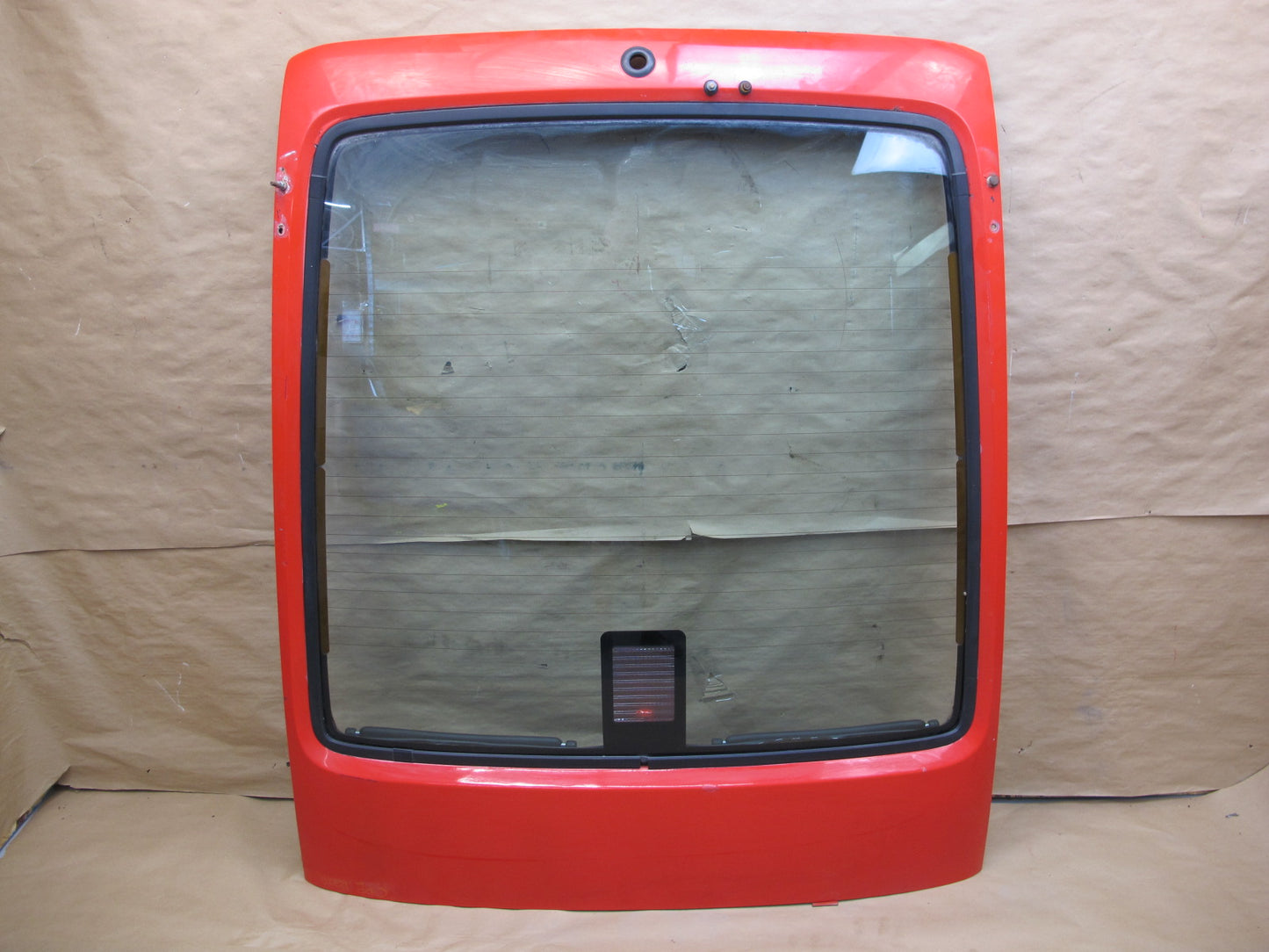 1987-1991 PORSCHE 928 S4 REAR HATCH TRUNK LID LIFTGATE W/ GLASS RED