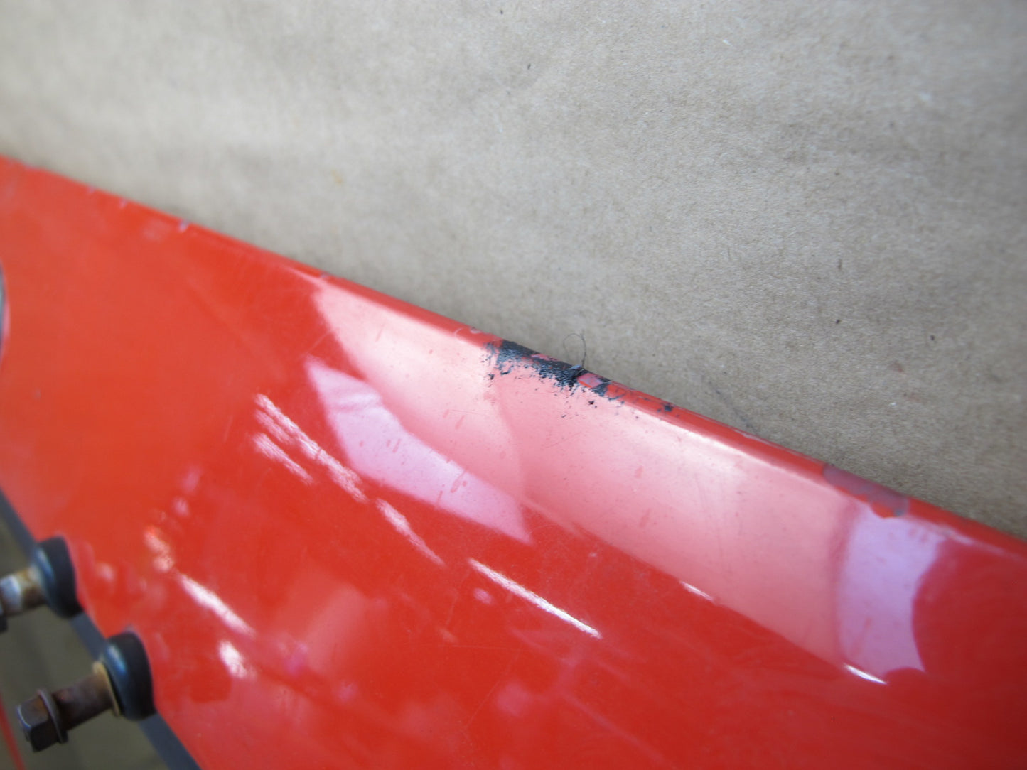 1987-1991 PORSCHE 928 S4 REAR HATCH TRUNK LID LIFTGATE W/ GLASS RED