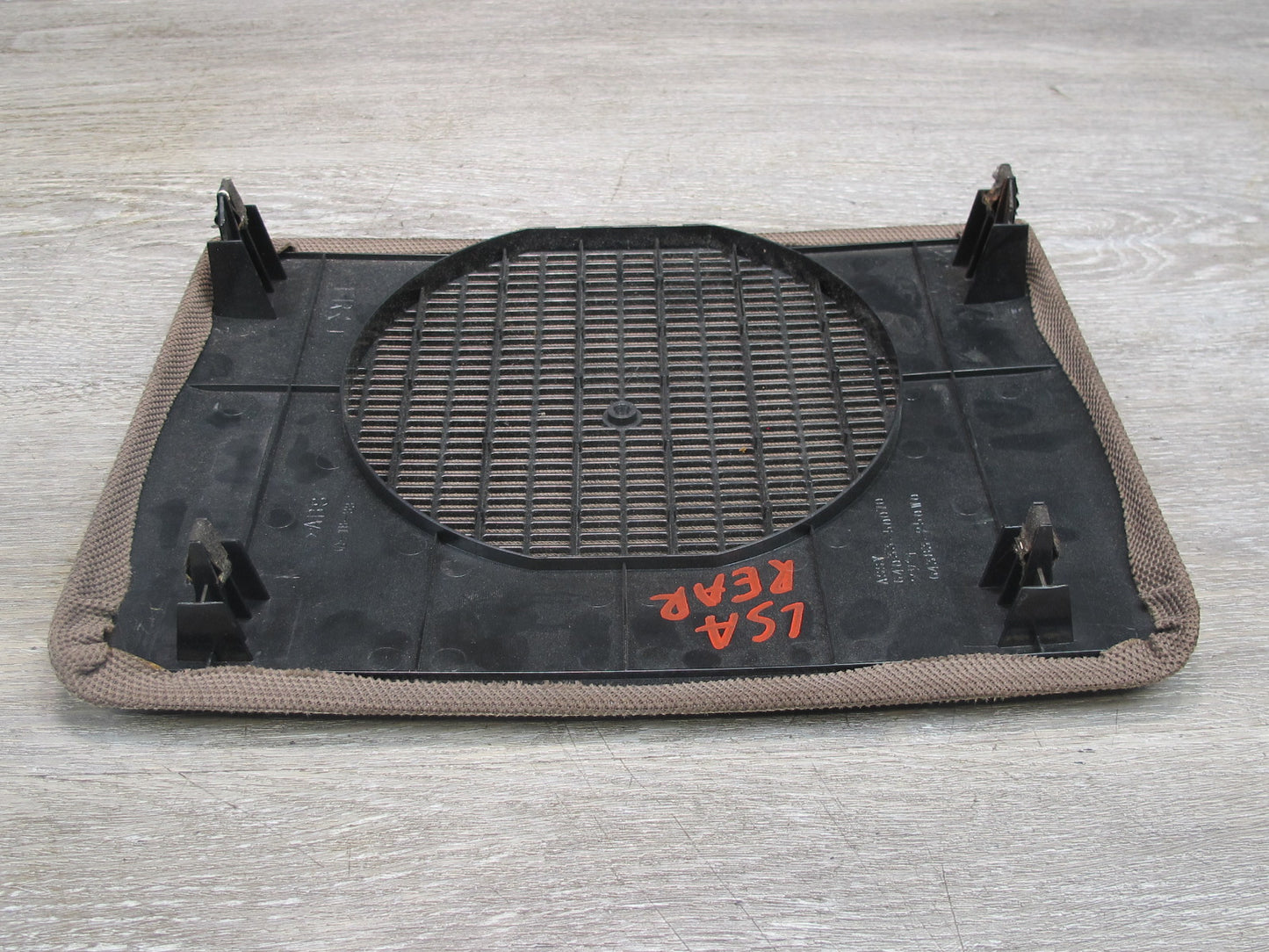 95-00 Lexus LS400 Rear Package Tray Subwoofer Speaker Trim 64033-50070 OEM