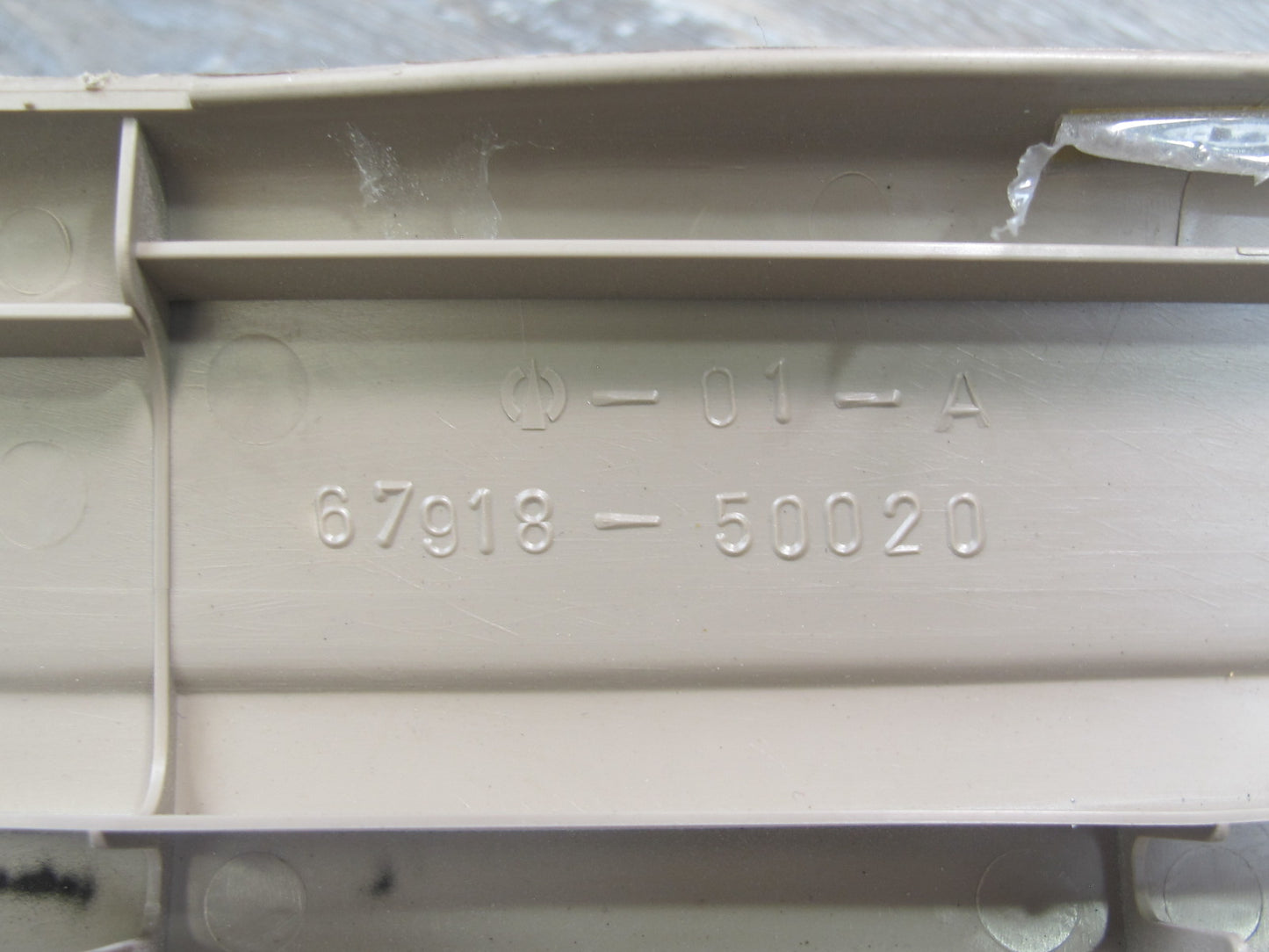 95-97 Lexus UCF20L LS400 Set of 2 Rear Door Scuff Sill Plate Trim OEM
