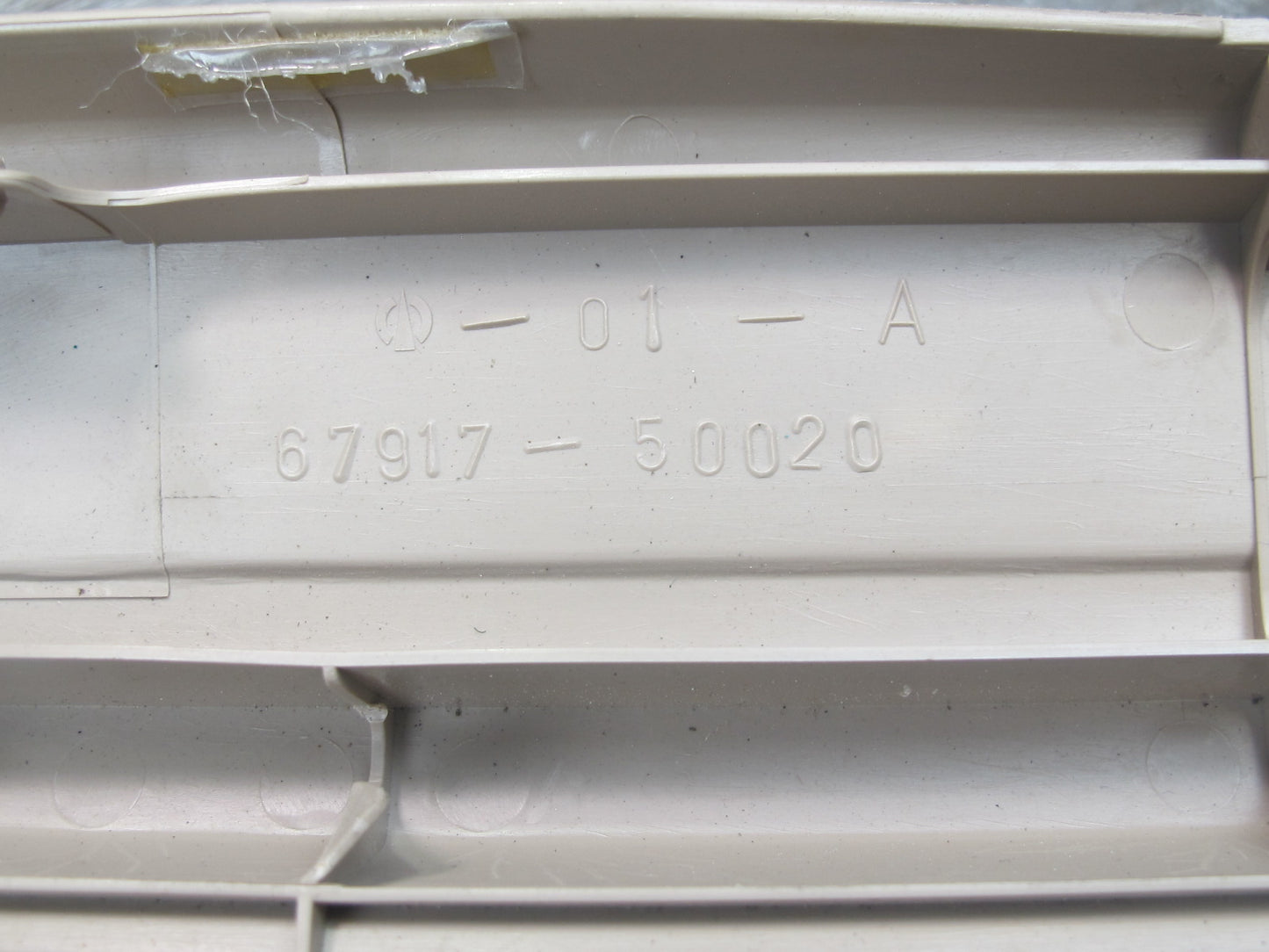 95-97 Lexus UCF20L LS400 Set of 2 Rear Door Scuff Sill Plate Trim OEM
