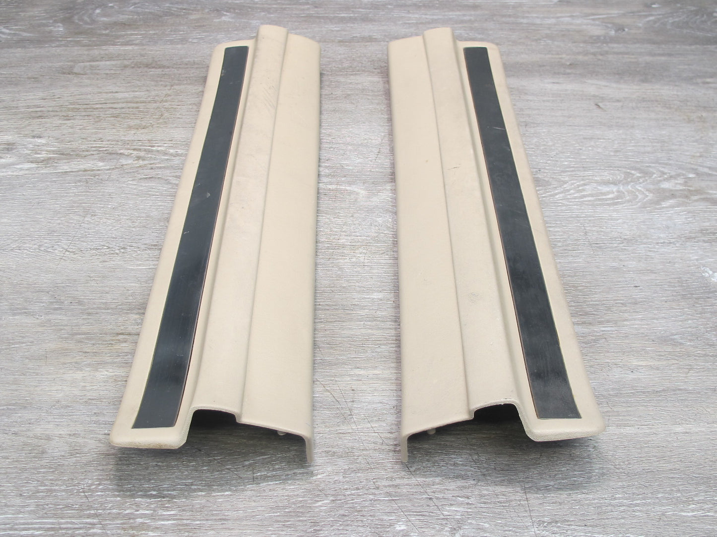 95-97 Lexus UCF20L LS400 Set of 2 Rear Door Scuff Sill Plate Trim OEM