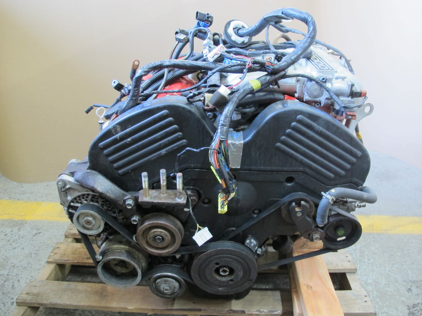 92-93 Dodge Stealth R/T 3.0L 6G72 Dohc Non-turbo Complete Engine Motor 75K OEM