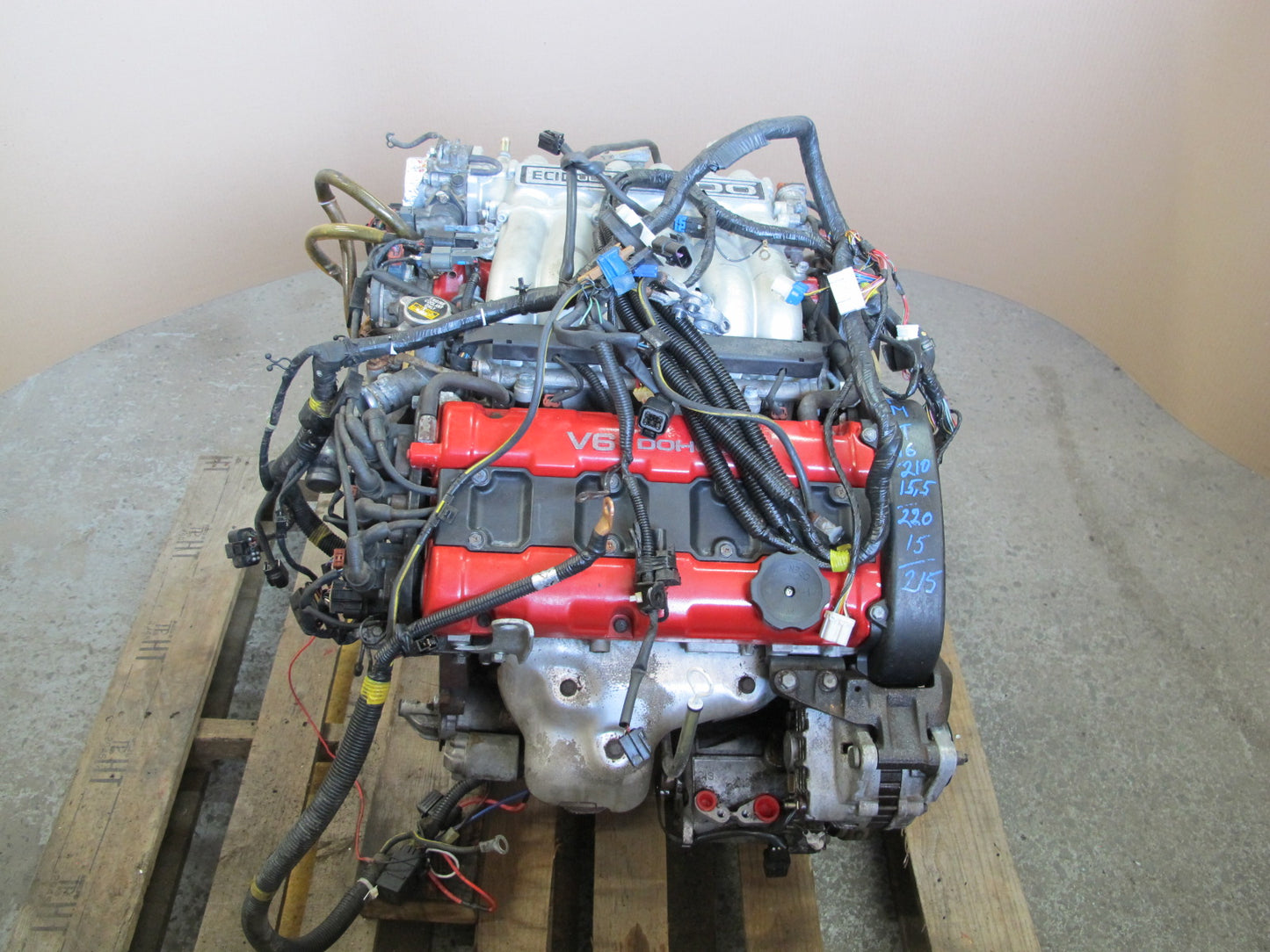 92-93 Dodge Stealth R/T 3.0L 6G72 Dohc Non-turbo Complete Engine Motor 75K OEM