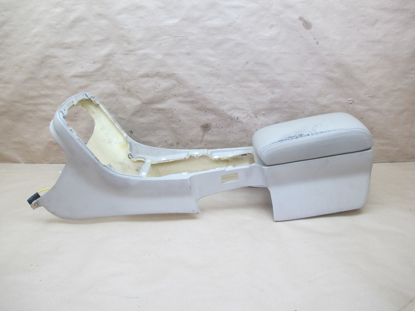95-00 Lexus SC400 SC300 Center Console Trim Cover Panel w Armrest Ivory OEM