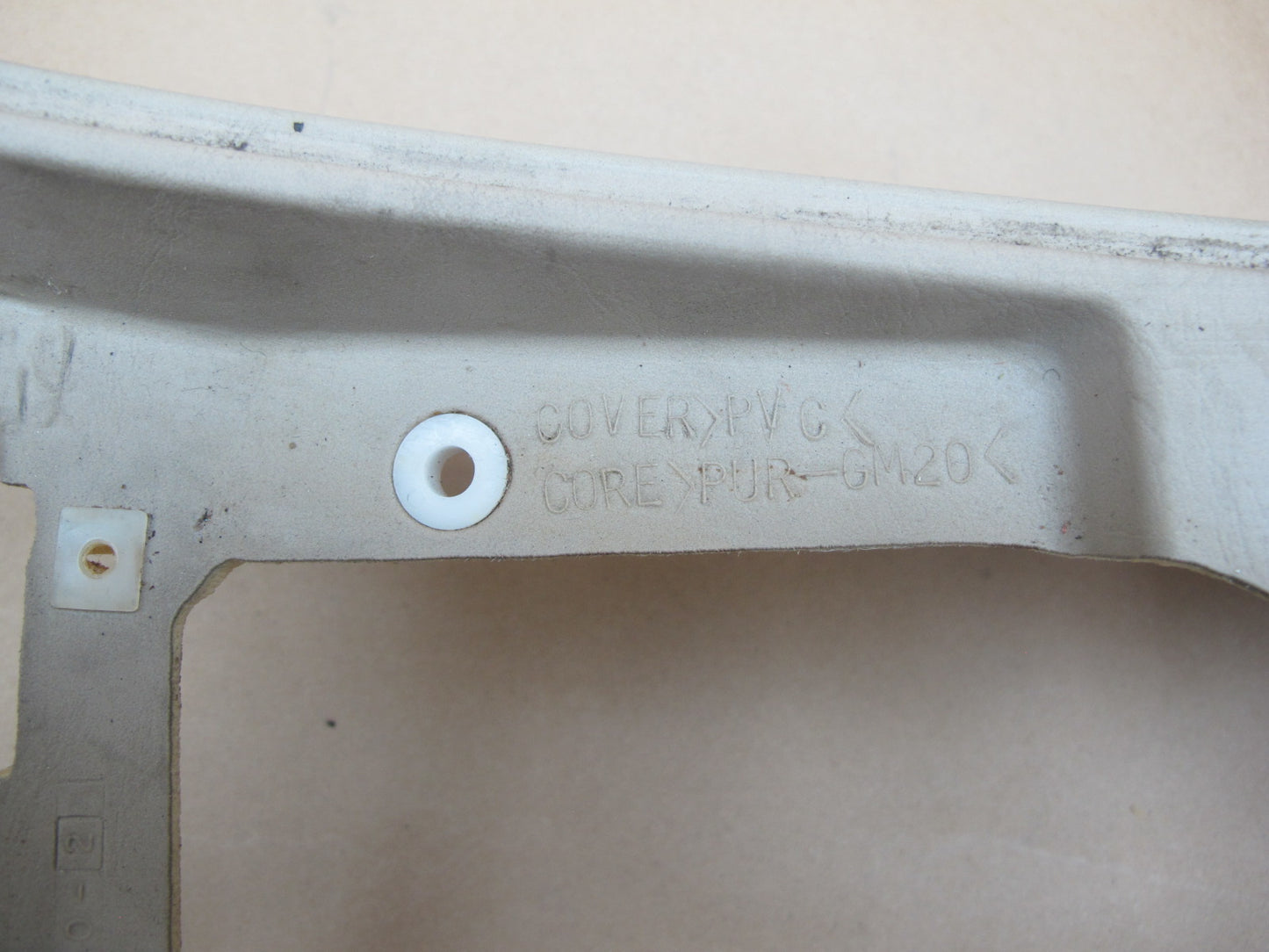 95-00 Lexus SC400 SC300 Center Console Trim Cover Panel w Armrest Ivory OEM
