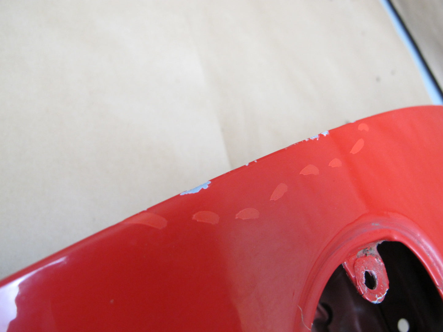 1993 Nissan Z32 300ZX Convertible Right Passenger Door Shell Panel RED OEM