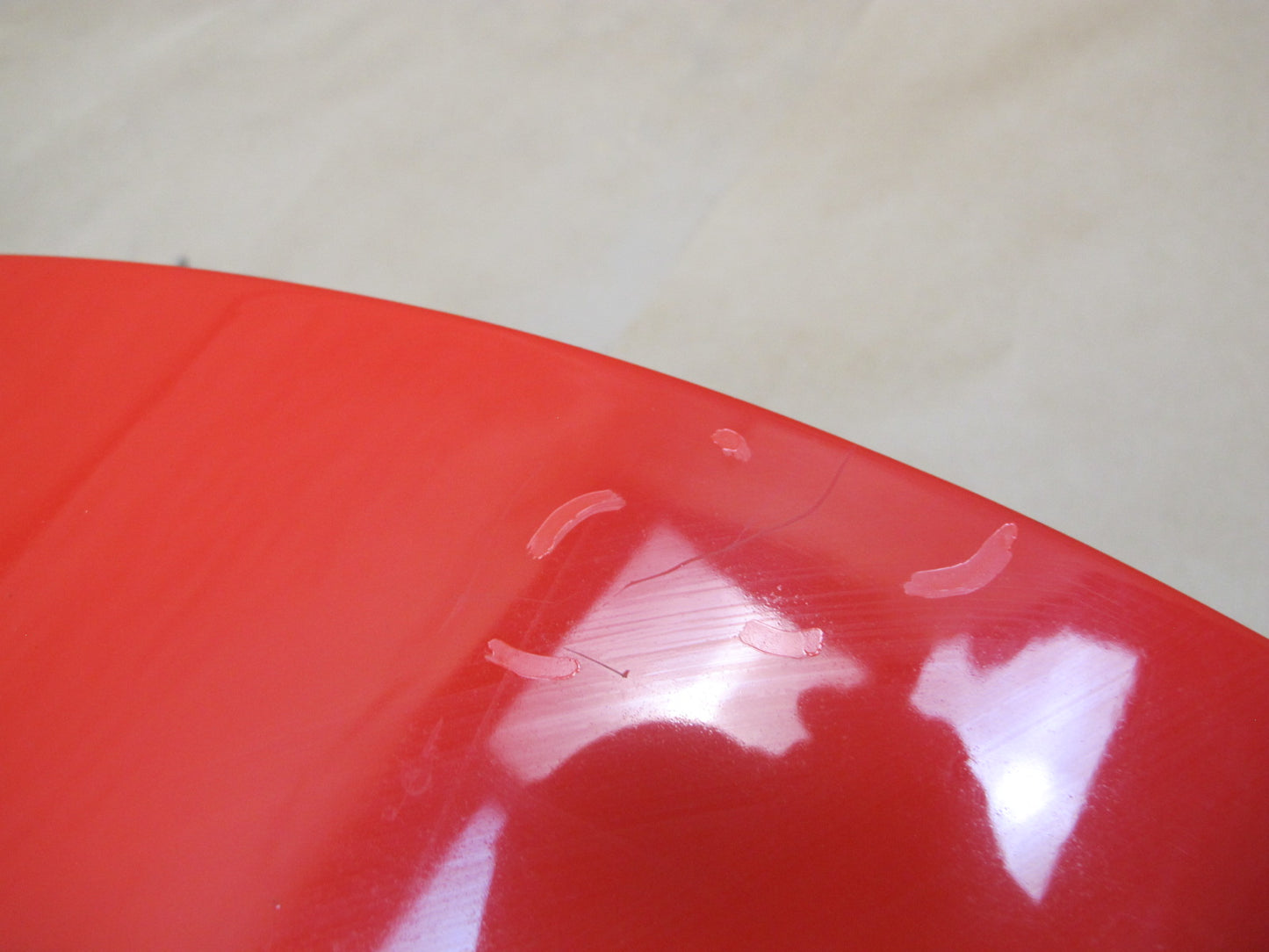 1993 Nissan Z32 300ZX Convertible Right Passenger Door Shell Panel RED OEM