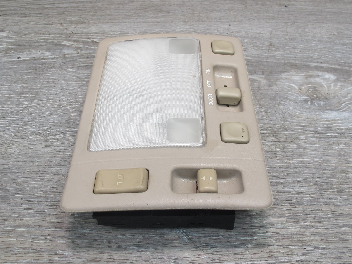 95-97 Lexus UCF20L LS400 Overhead Console Dome Light Lamp w Sunroof Switch OEM