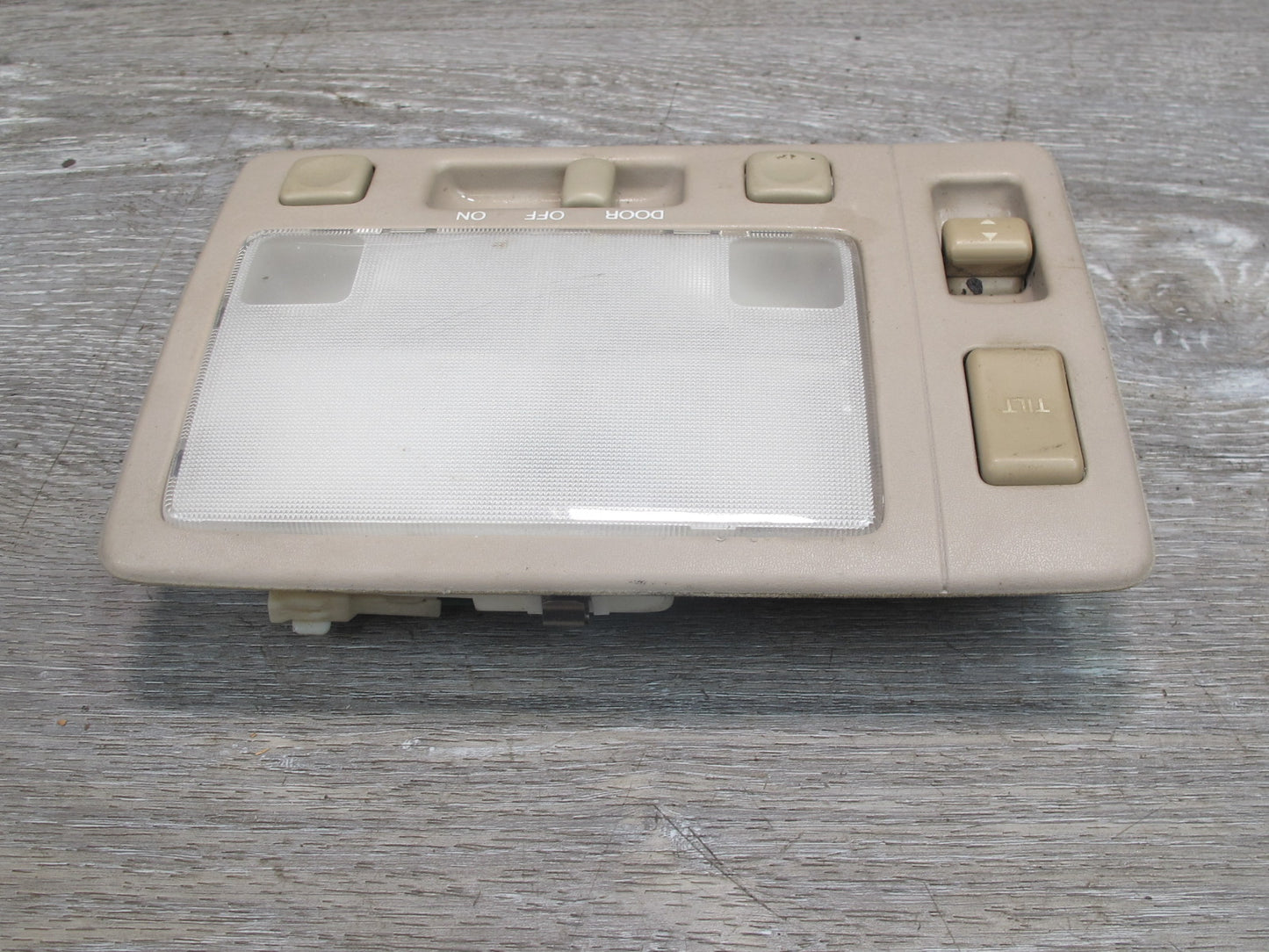 95-97 Lexus UCF20L LS400 Overhead Console Dome Light Lamp w Sunroof Switch OEM