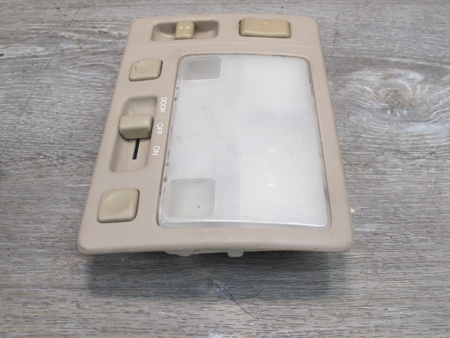95-97 Lexus UCF20L LS400 Overhead Console Dome Light Lamp w Sunroof Switch OEM