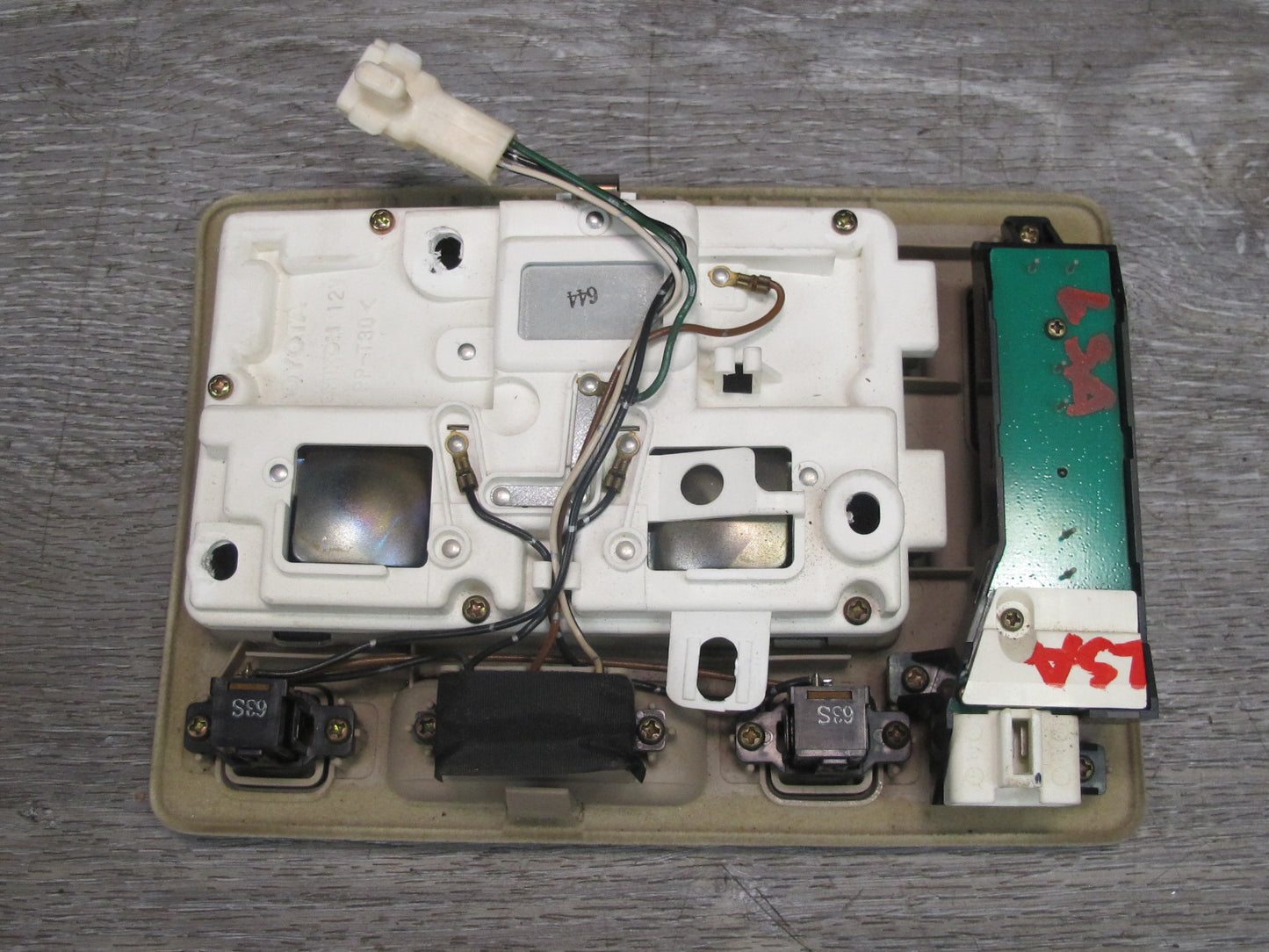 95-97 Lexus UCF20L LS400 Overhead Console Dome Light Lamp w Sunroof Switch OEM