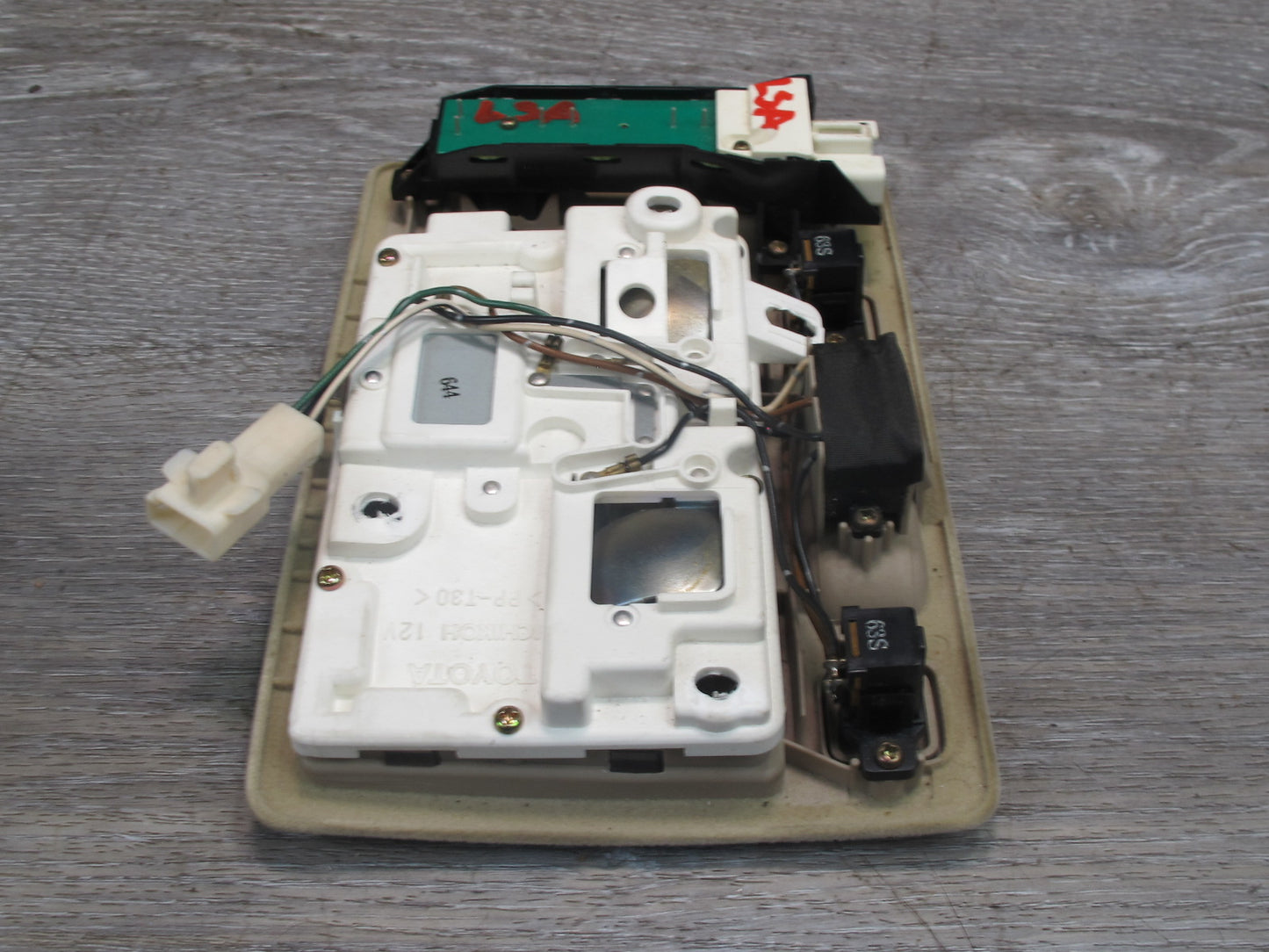 95-97 Lexus UCF20L LS400 Overhead Console Dome Light Lamp w Sunroof Switch OEM